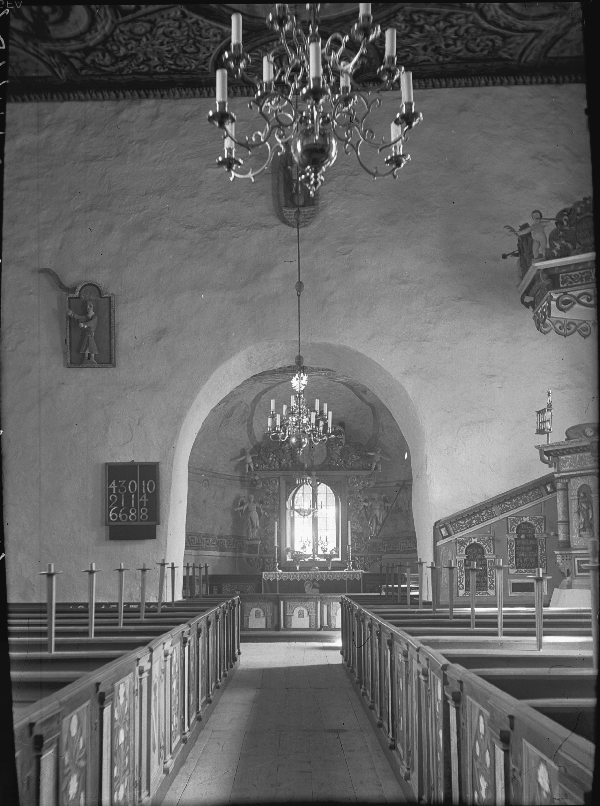 Einar Erici, Lannaskede kyrka (Lannaskede gamla kyrka