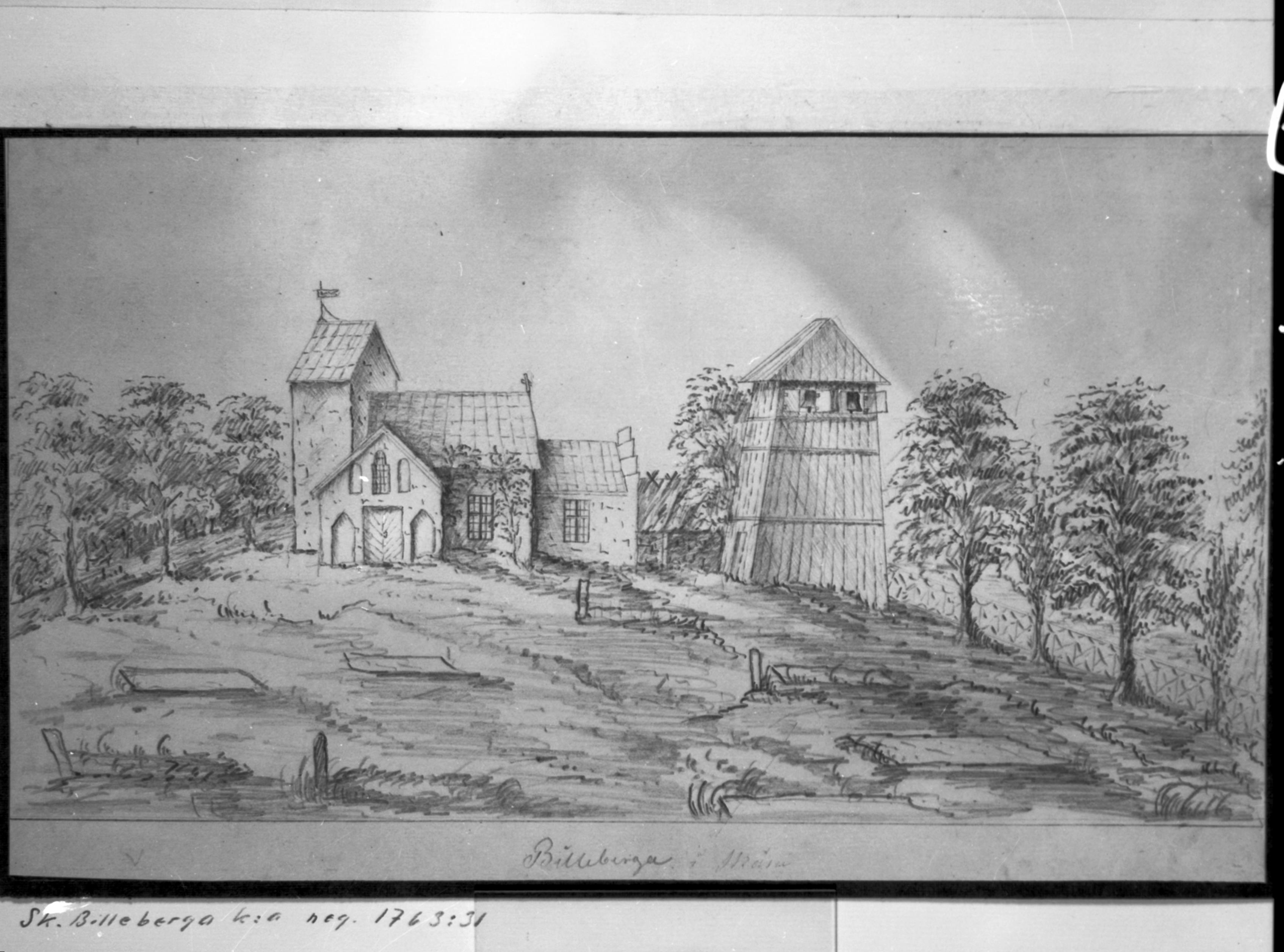 Nils Lagergren, Billeberga kyrka