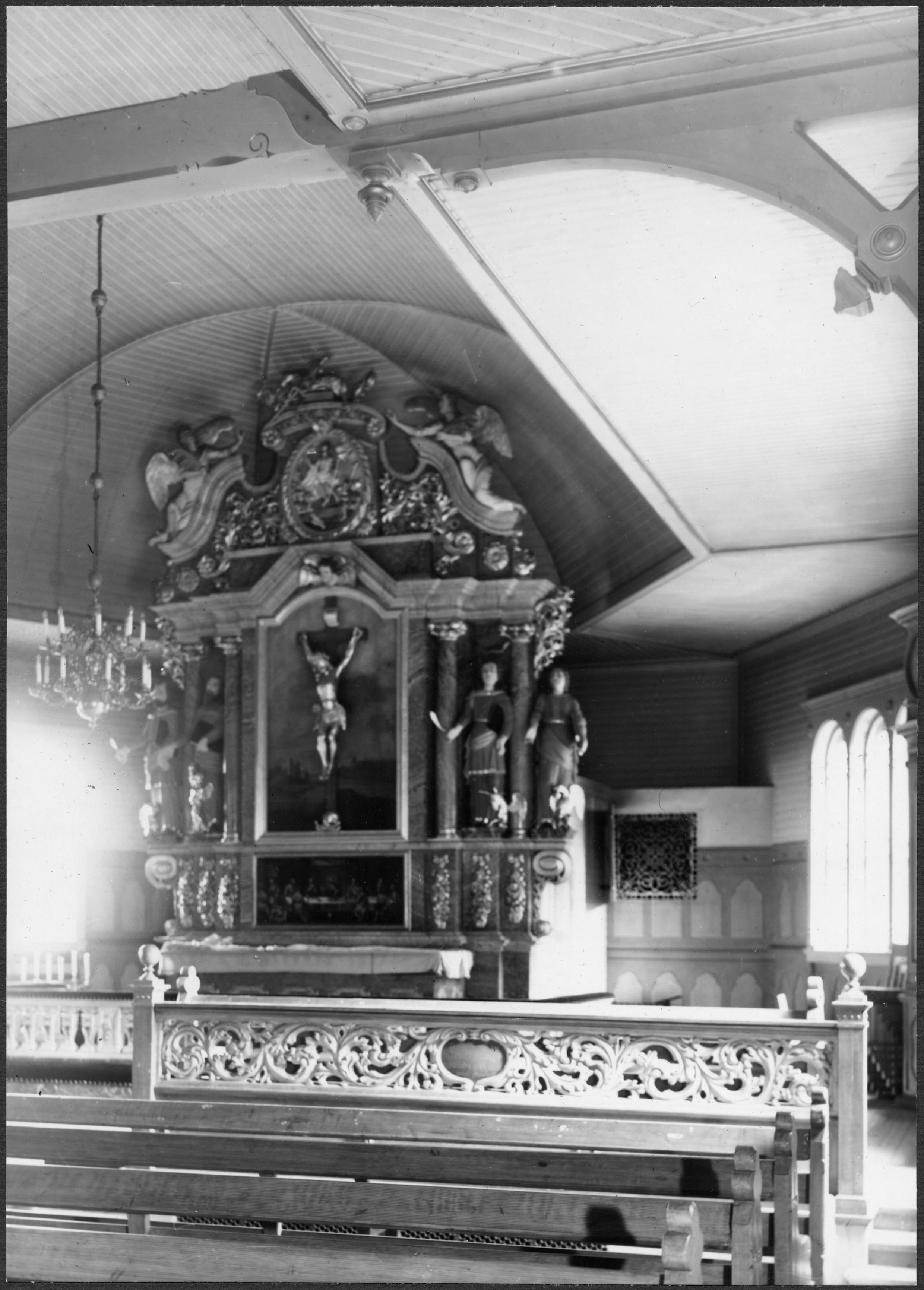 Olle Hellström, Nyeds kyrka