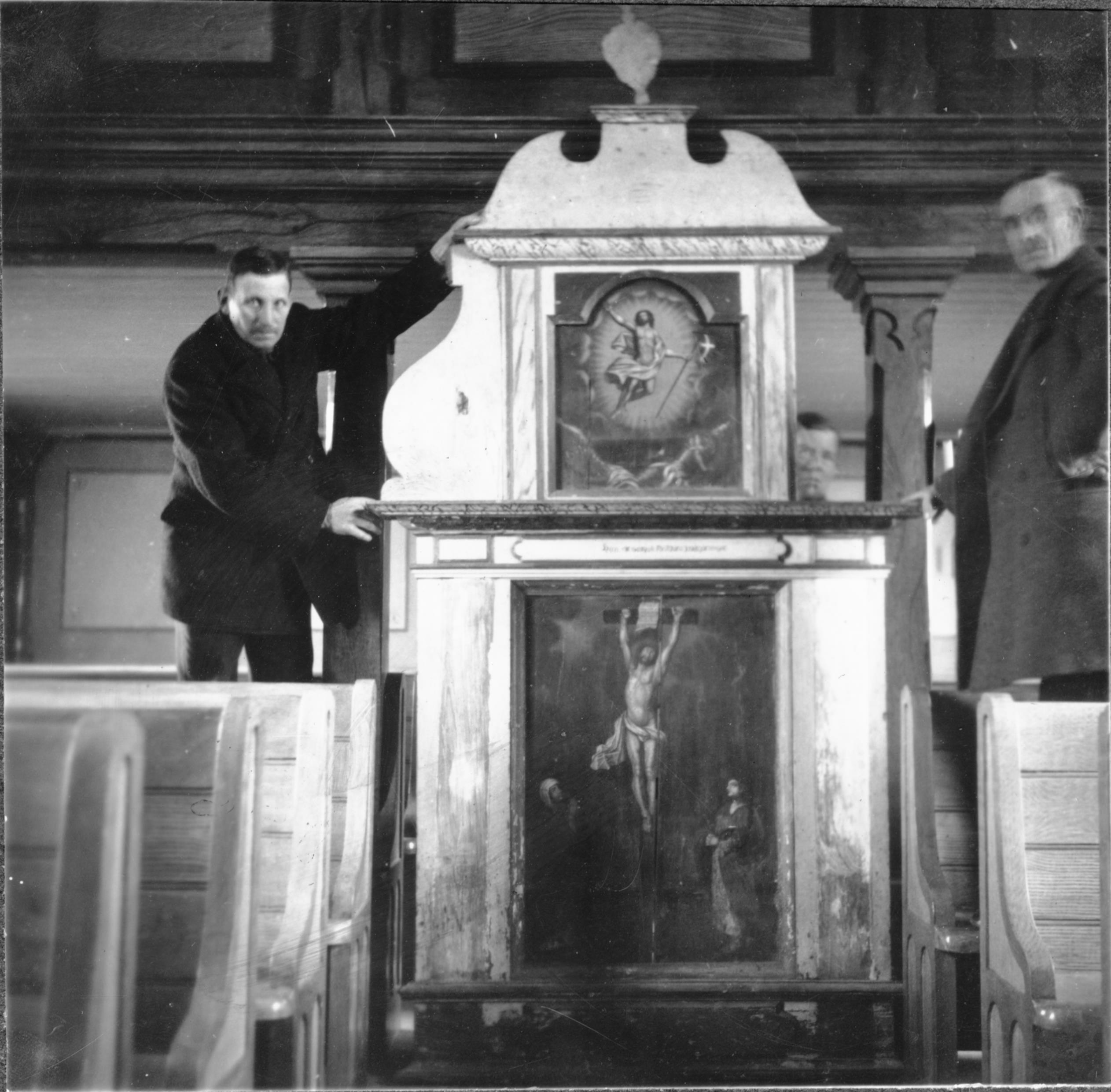 Olle Hellström, Friels kyrka
