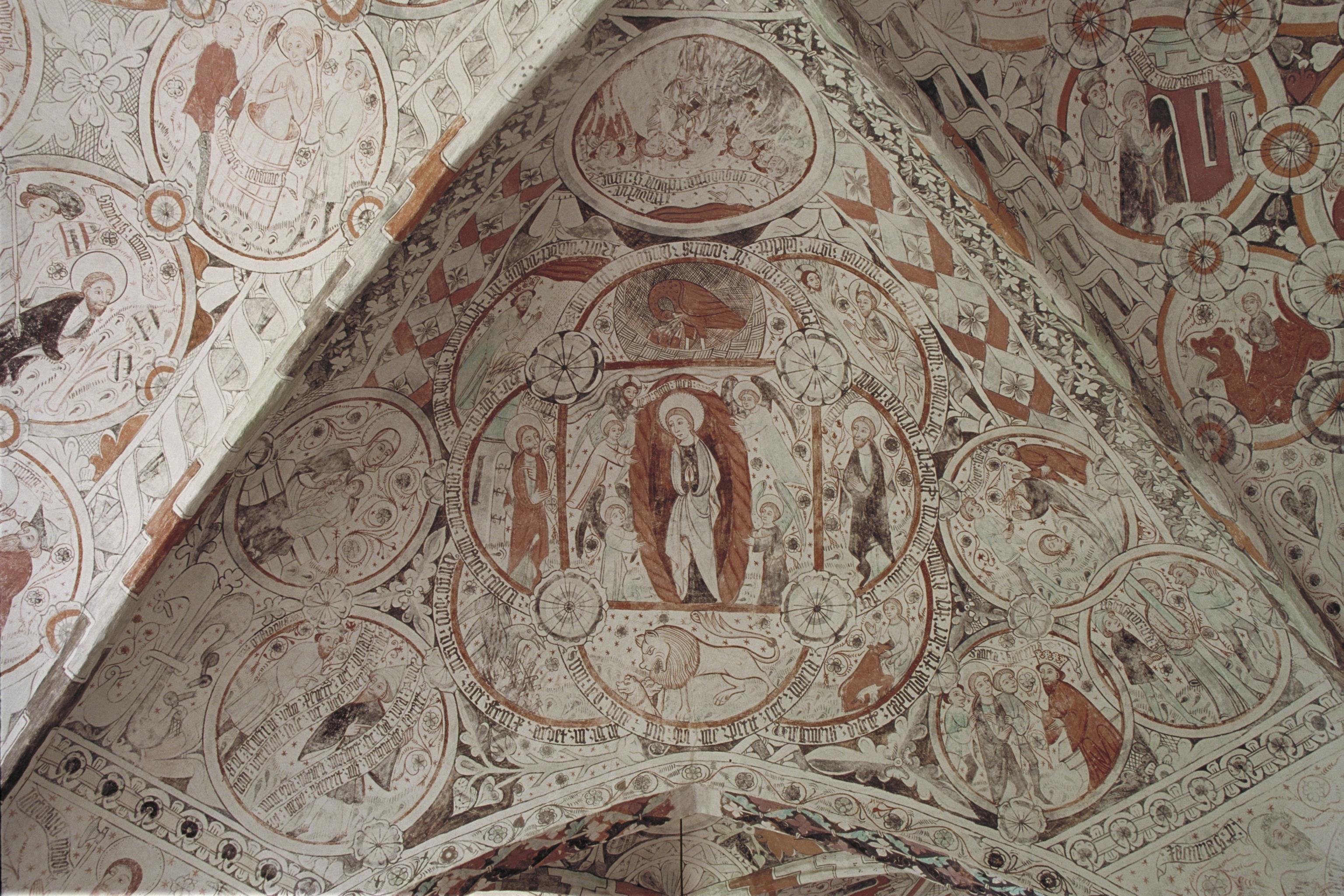 Bengt A Lundberg, Risinge gamla kyrka (Sankta Maria kyrka)