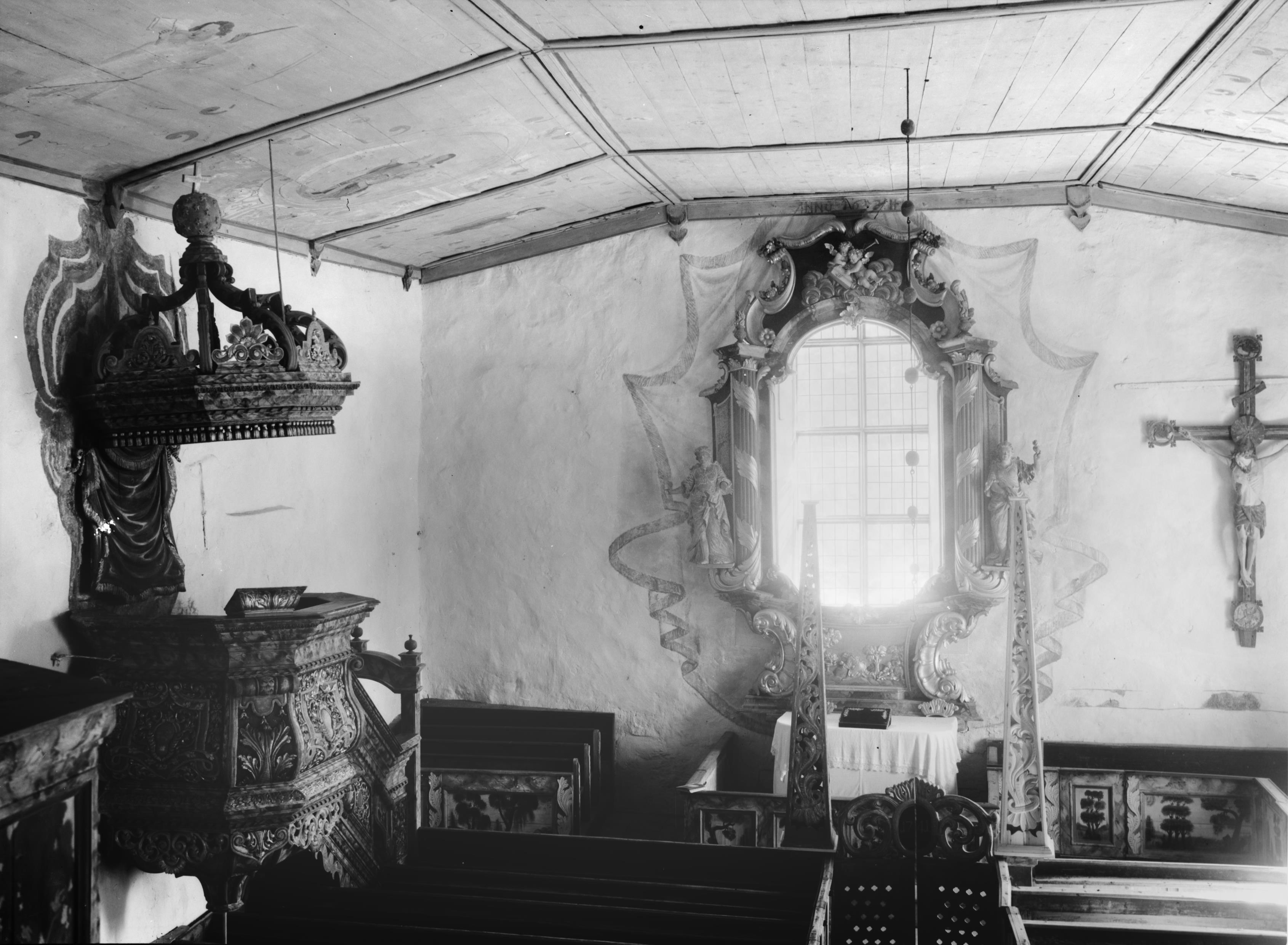 Iwar Anderson, Vibyggerå gamla kyrka