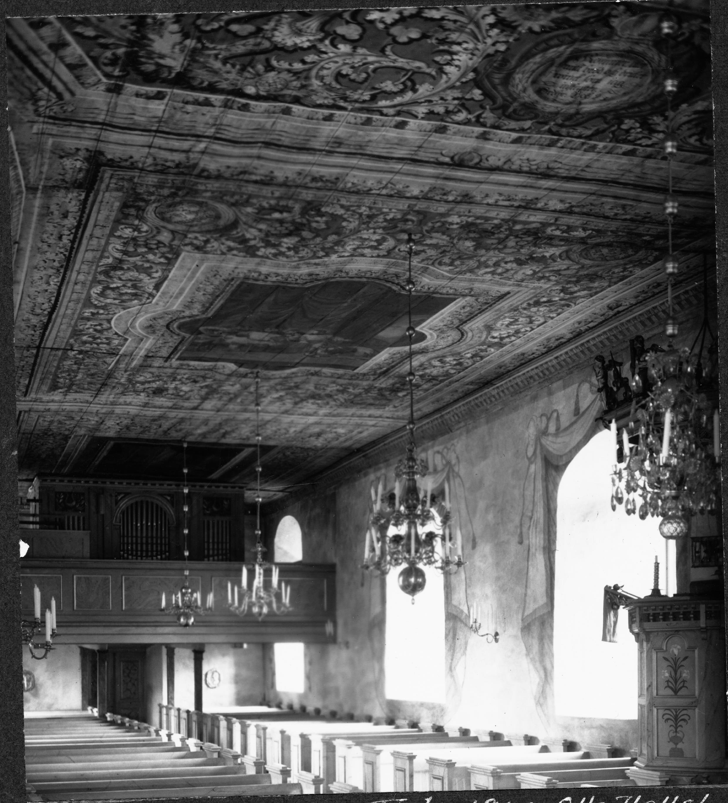 Olle Hellström, Leksbergs kyrka