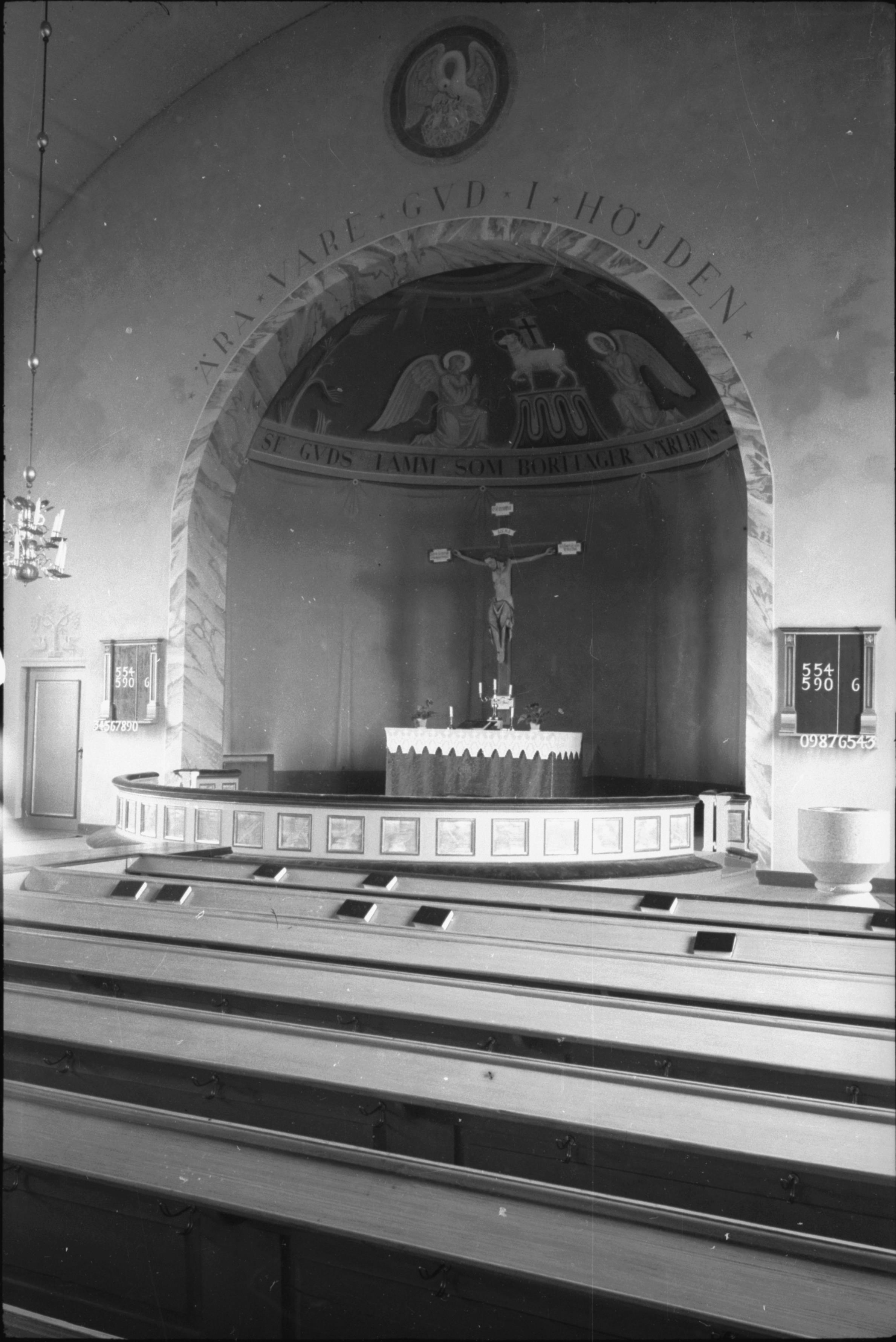 Bertil Berthelson, Lidhults kyrka