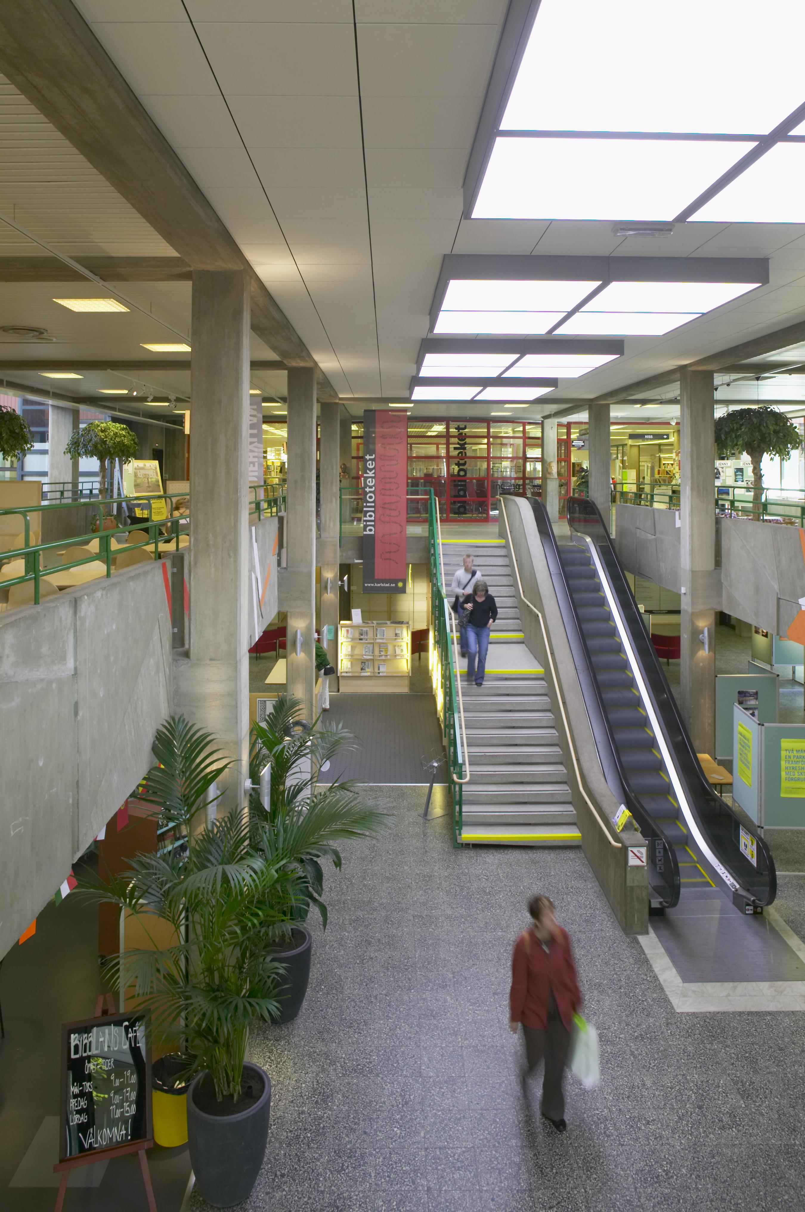 Bengt A Lundberg, Karlstads stadsbibliotek