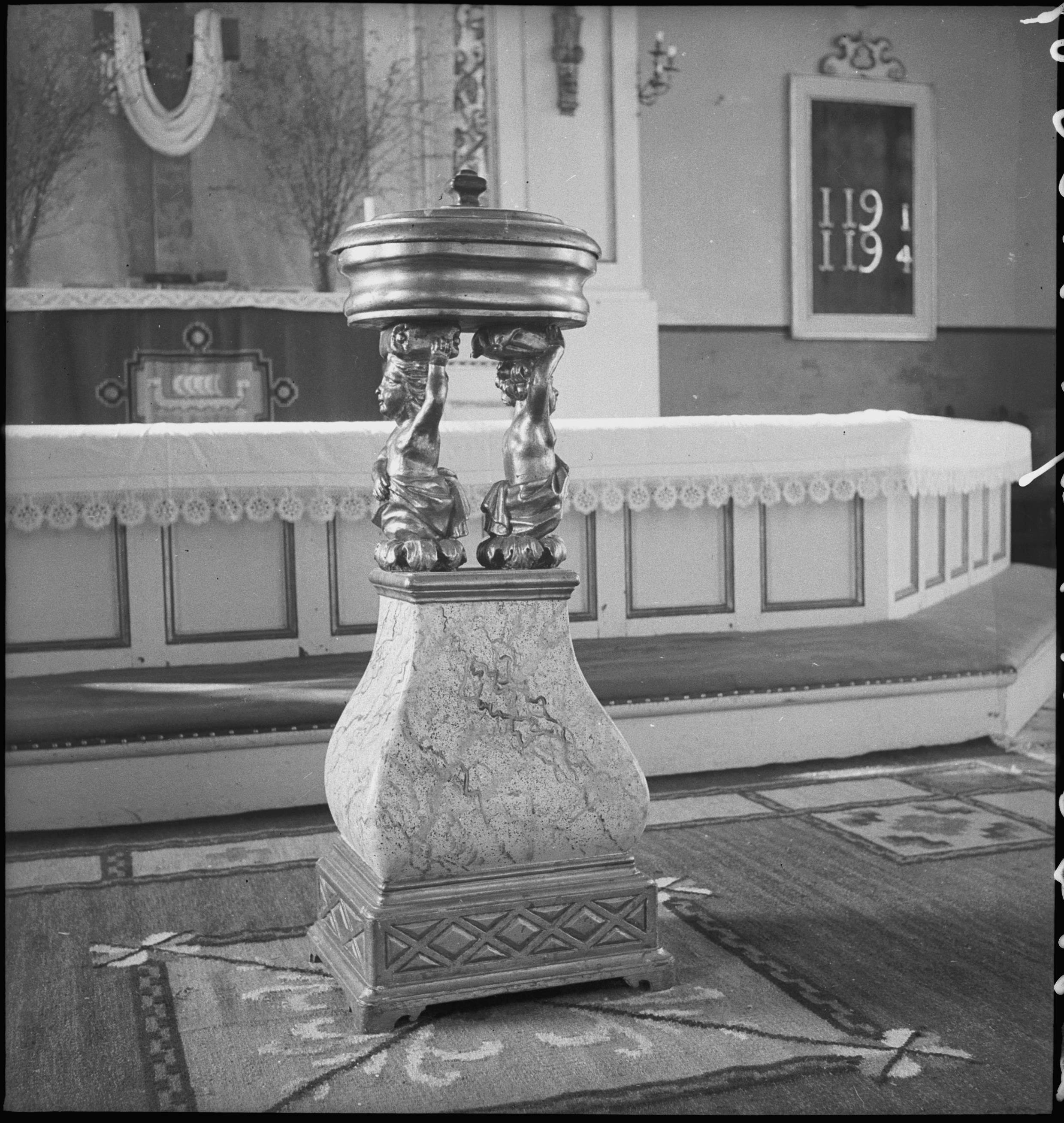 Per Olof Westlund, Blidö kyrka