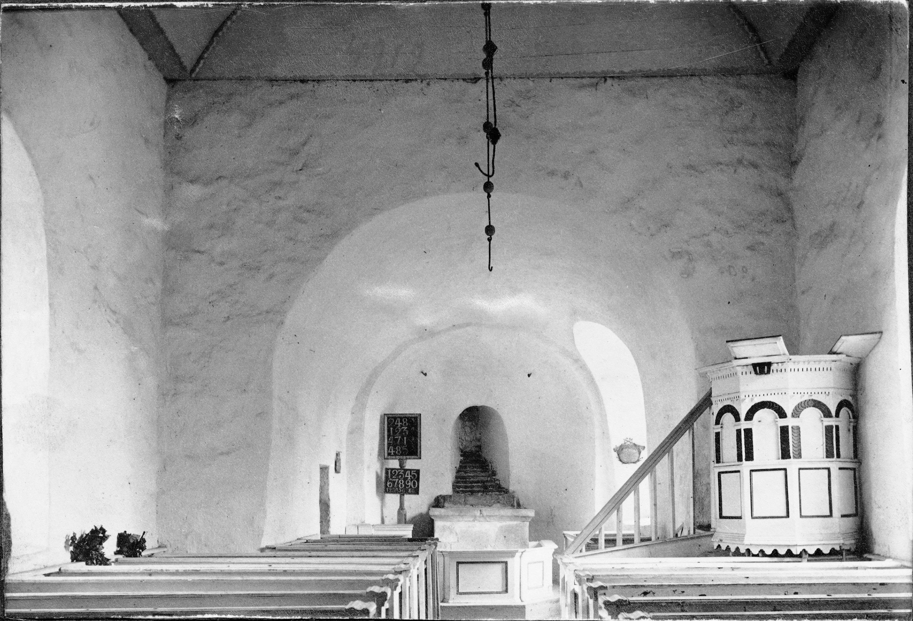 Sanfrid Welin, Eriksbergs gamla kyrka