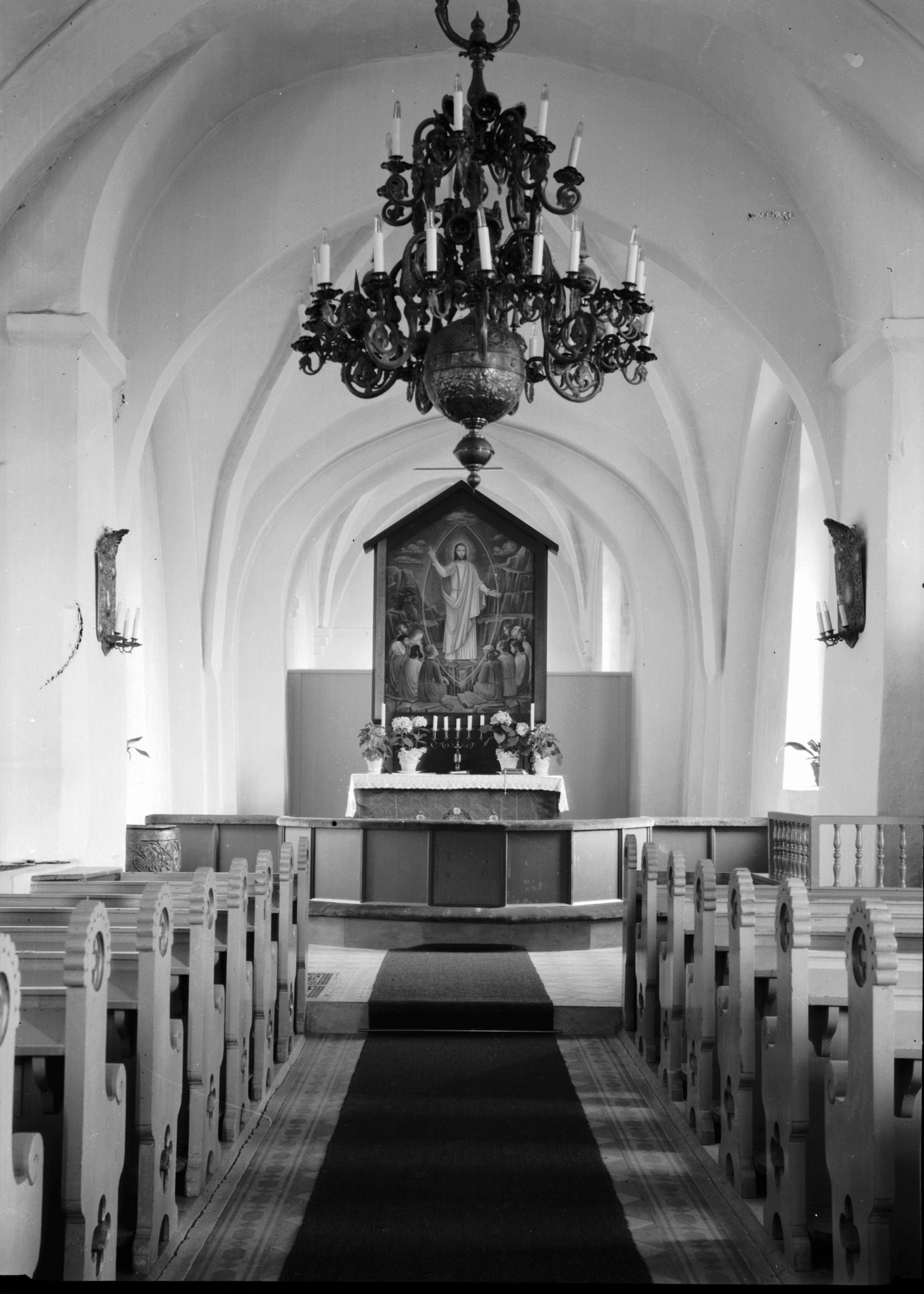 Bertil Berthelson, Reslövs kyrka