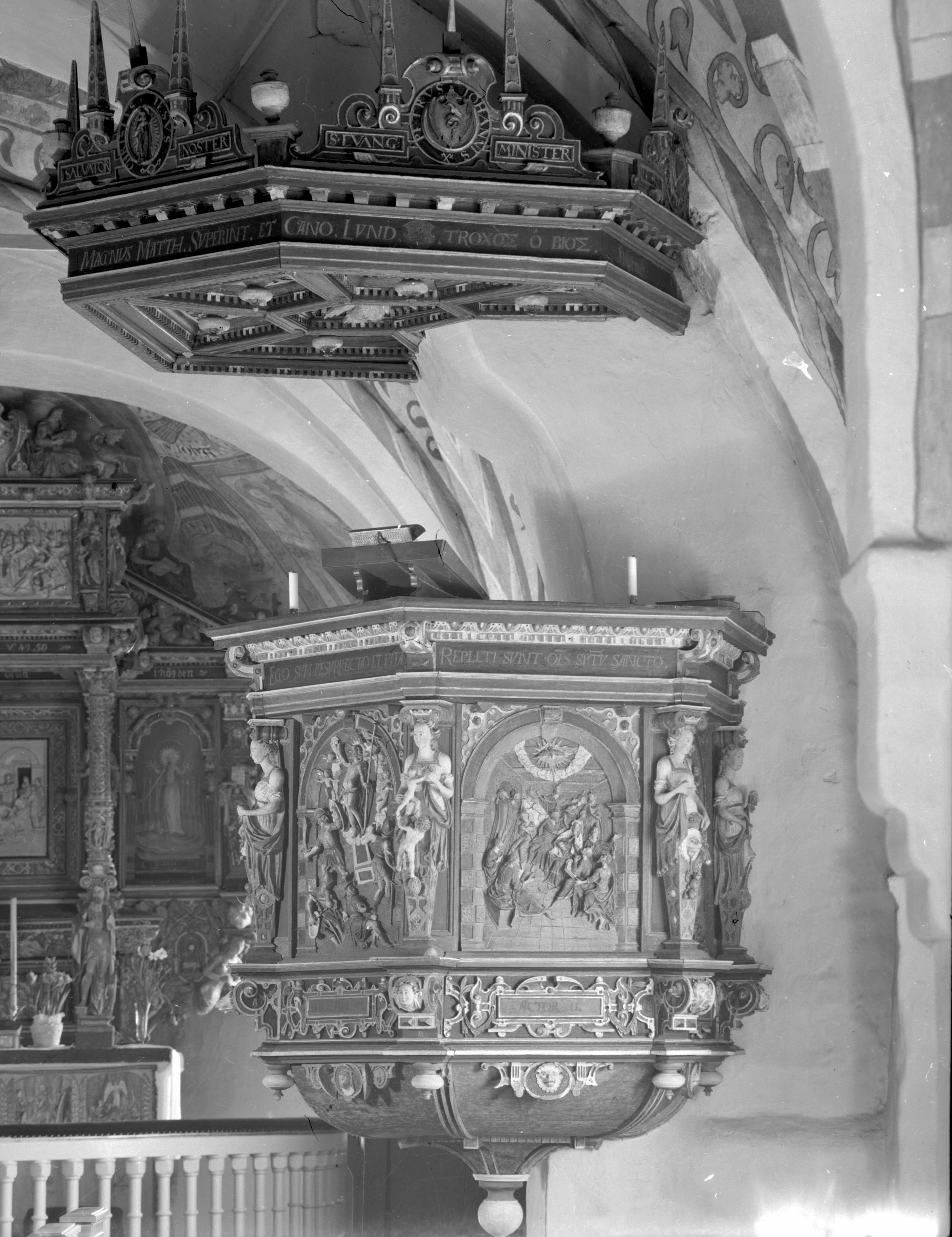 Iwar Anderson, Stora Köpinge kyrka