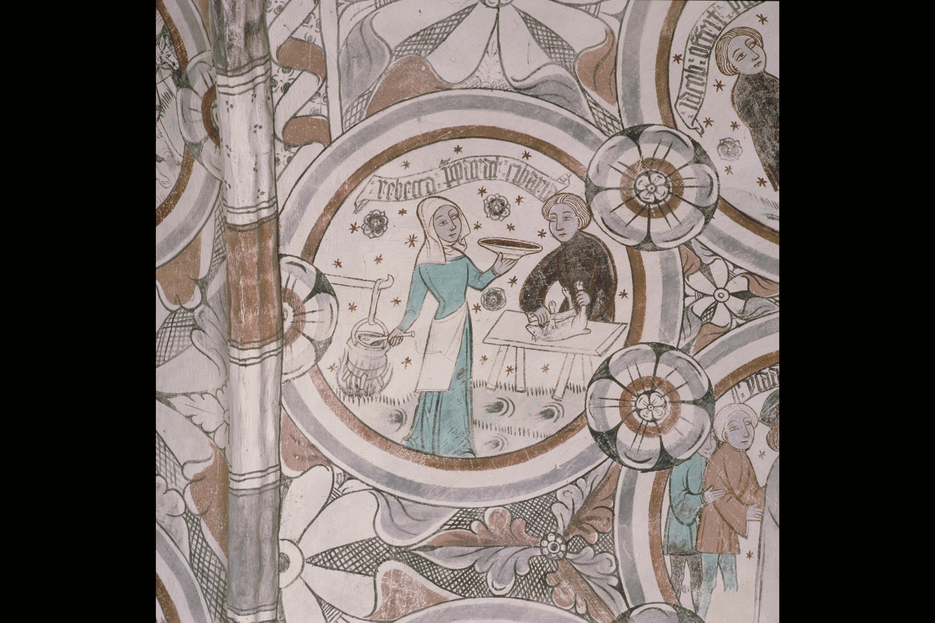 Gabriel Hildebrand, Risinge gamla kyrka (Sankta Maria kyrka)