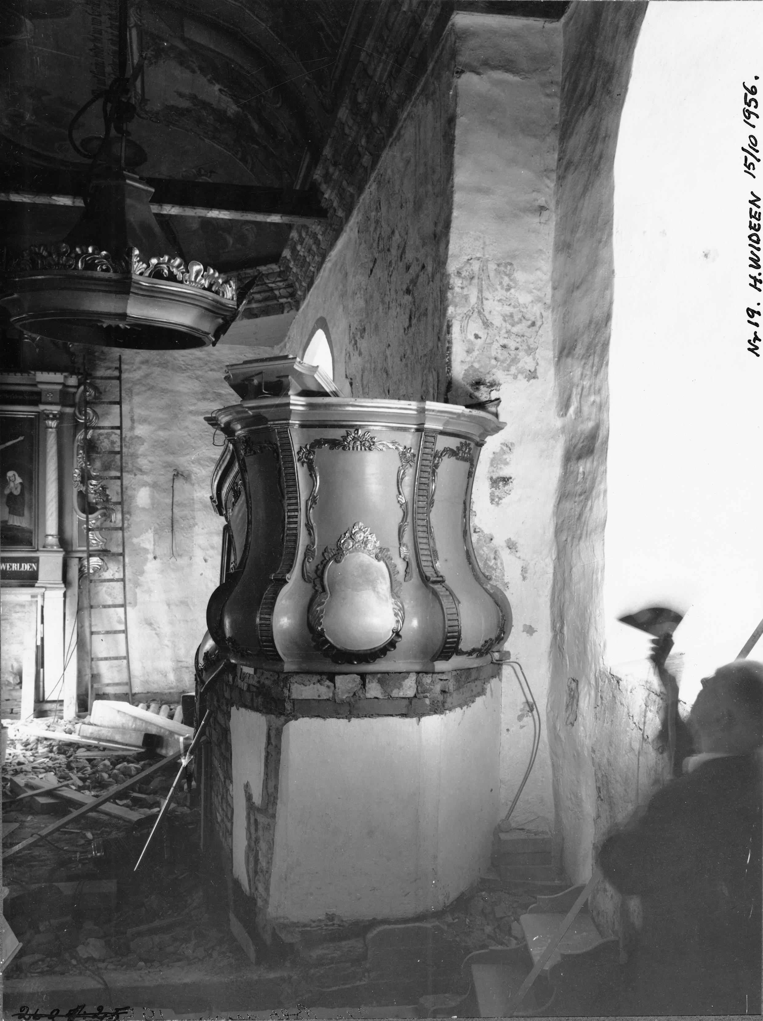Harald Widéen, Bergums kyrka