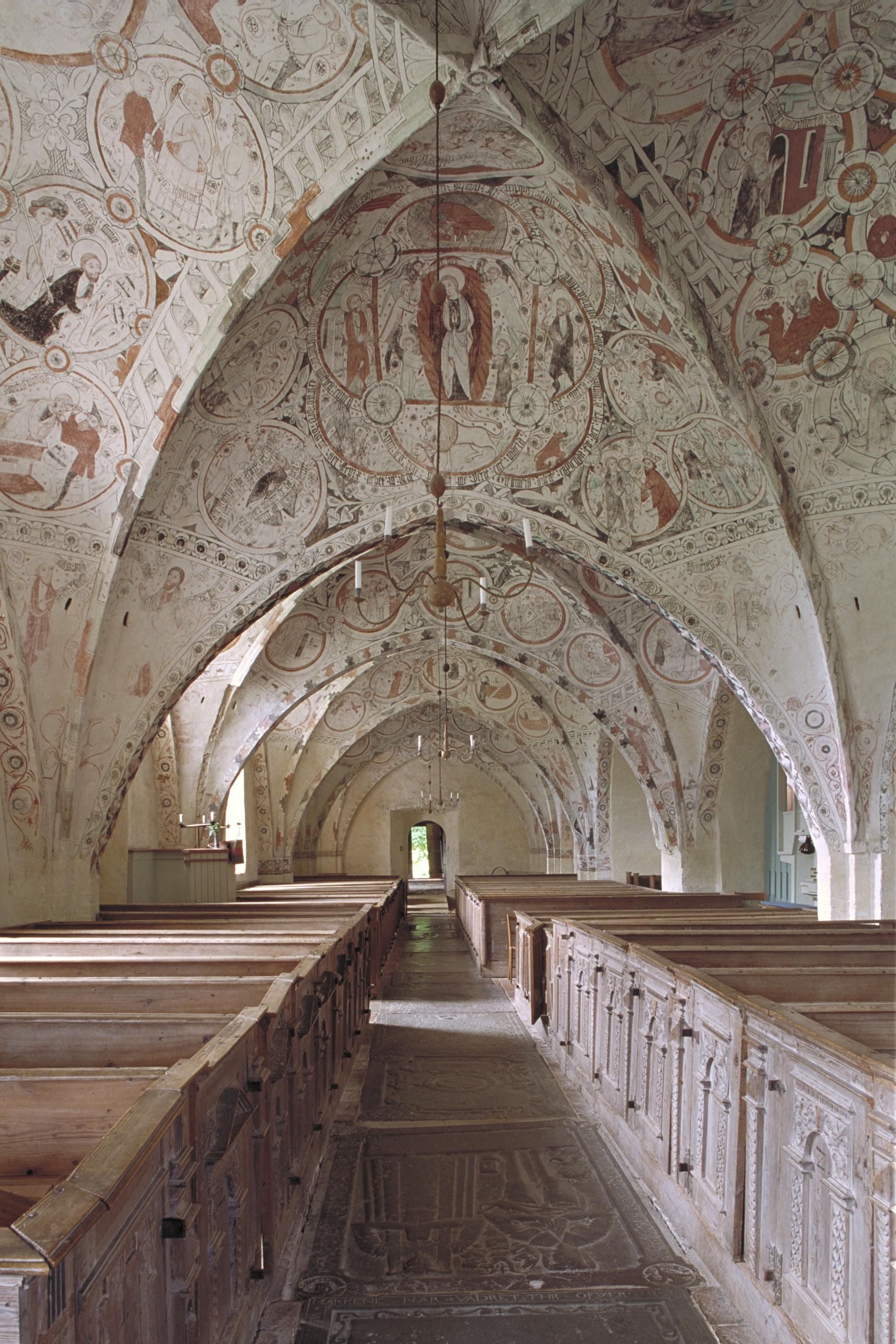 Bengt A Lundberg, Risinge gamla kyrka (Sankta Maria kyrka)
