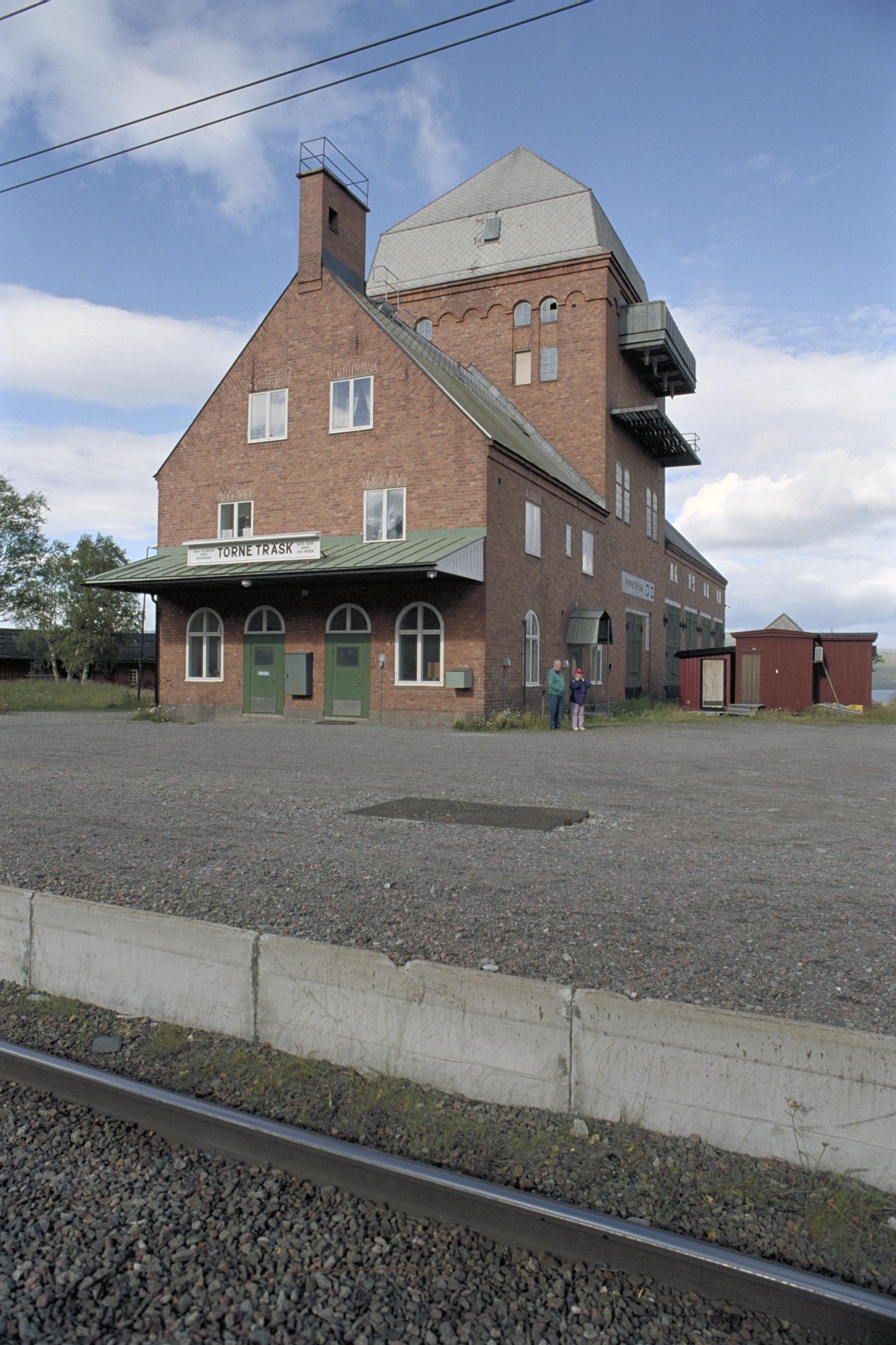 Bengt A Lundberg, Torneträsk station