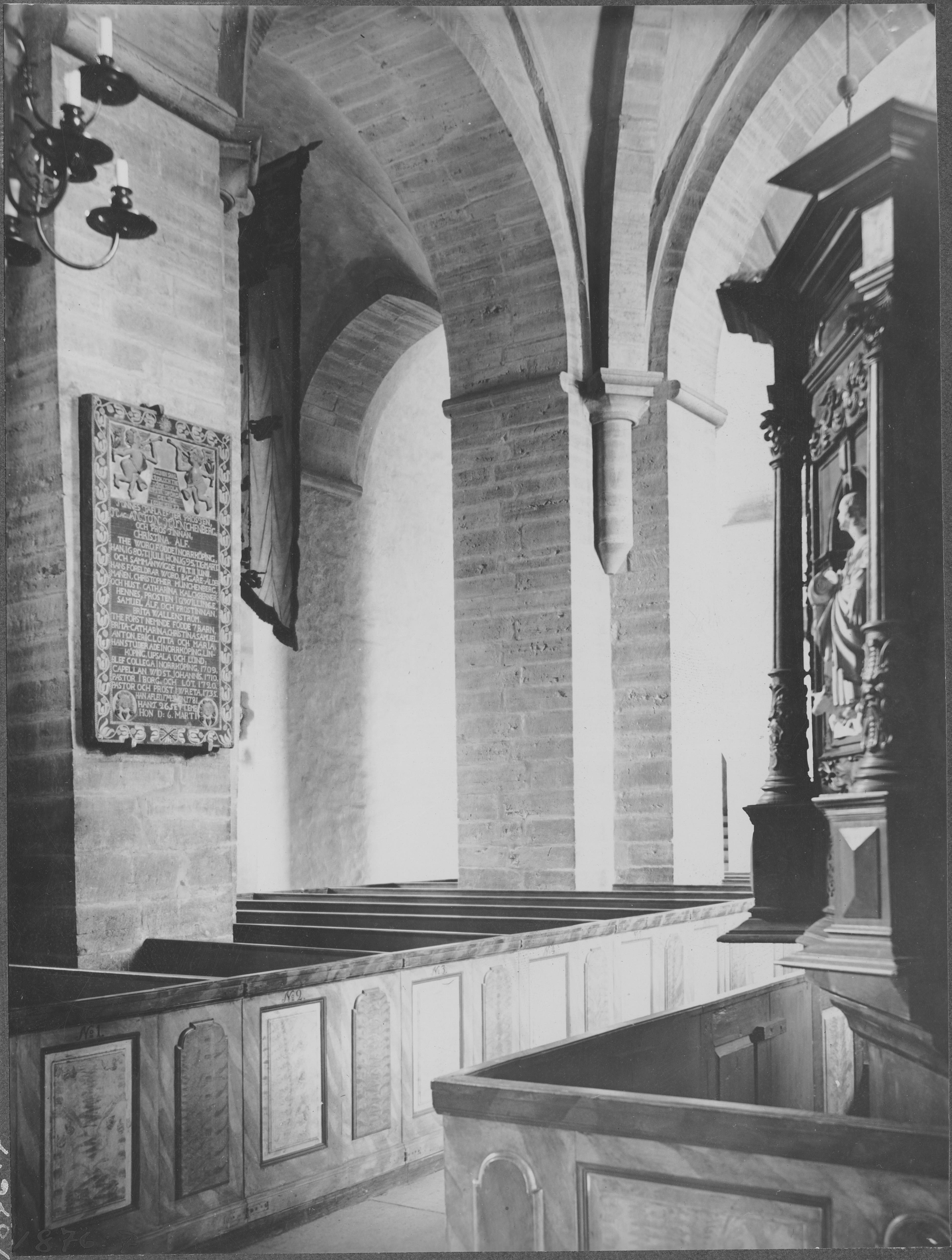 Erik Lundberg, Vreta Klosters kyrka