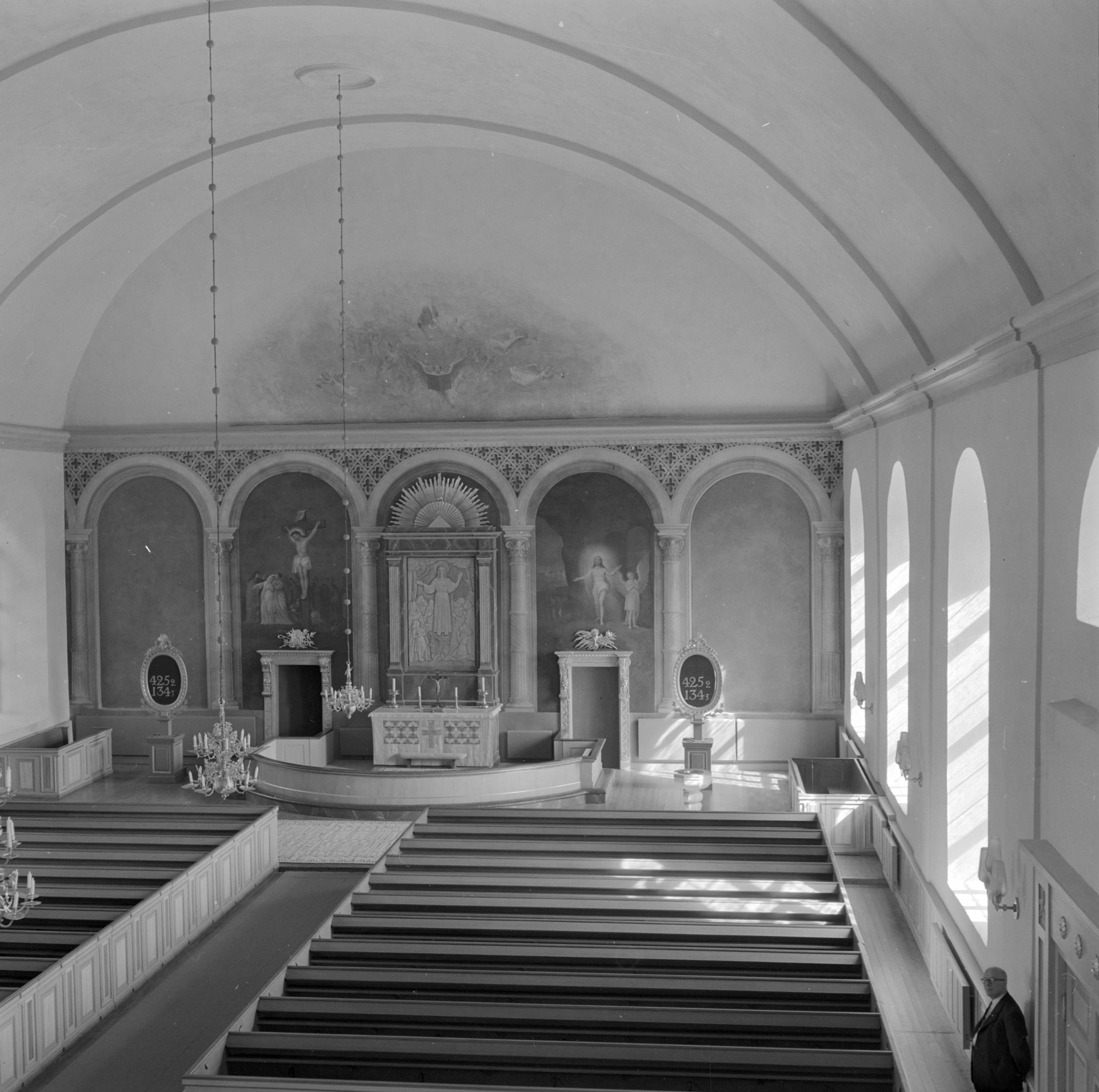 Åke Nisbeth, Bergsjö kyrka