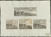 Perseus och Andromedas berg i Jakobsdals trädgård