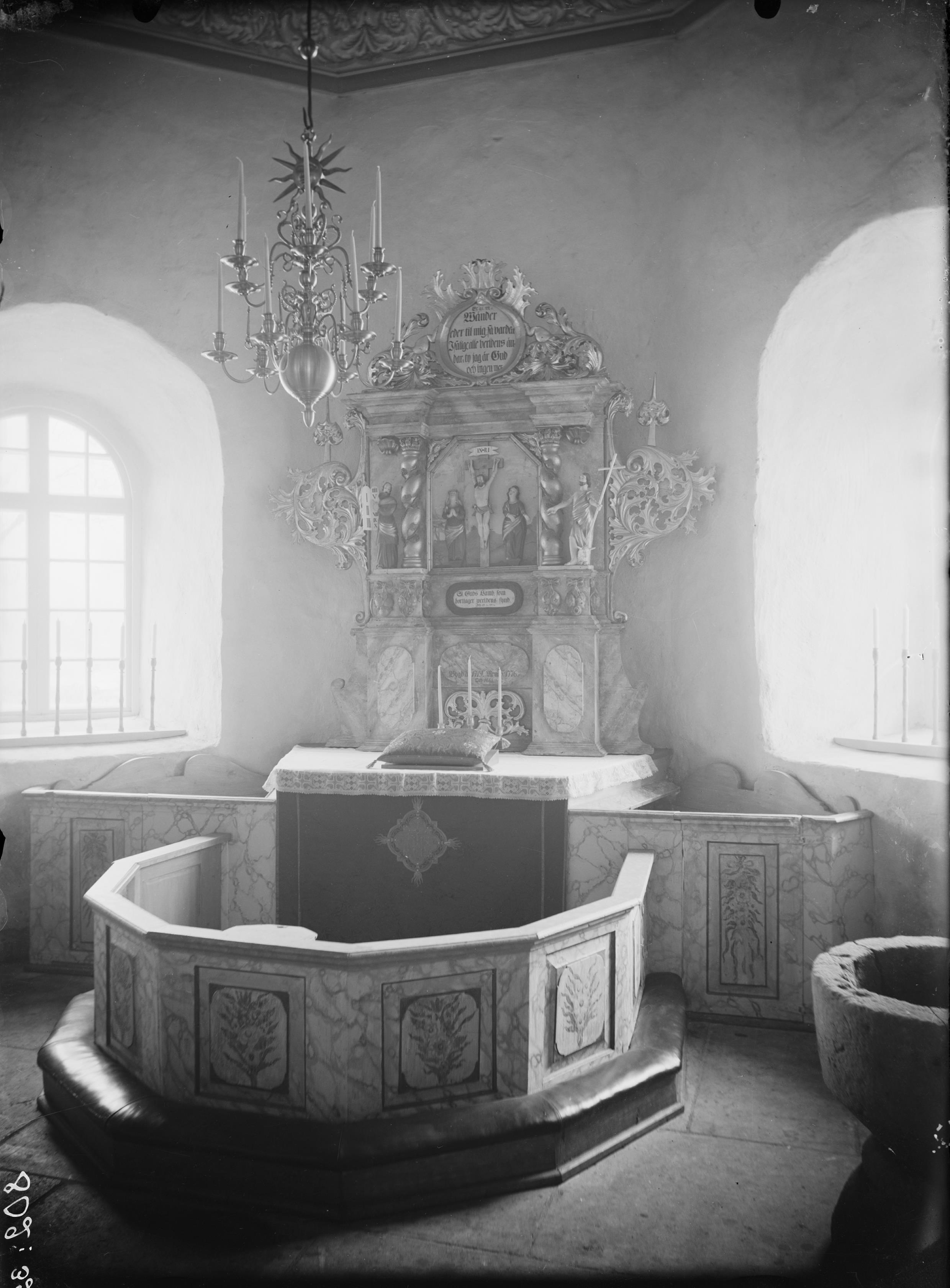 Axel Forssén, Sörby kyrka