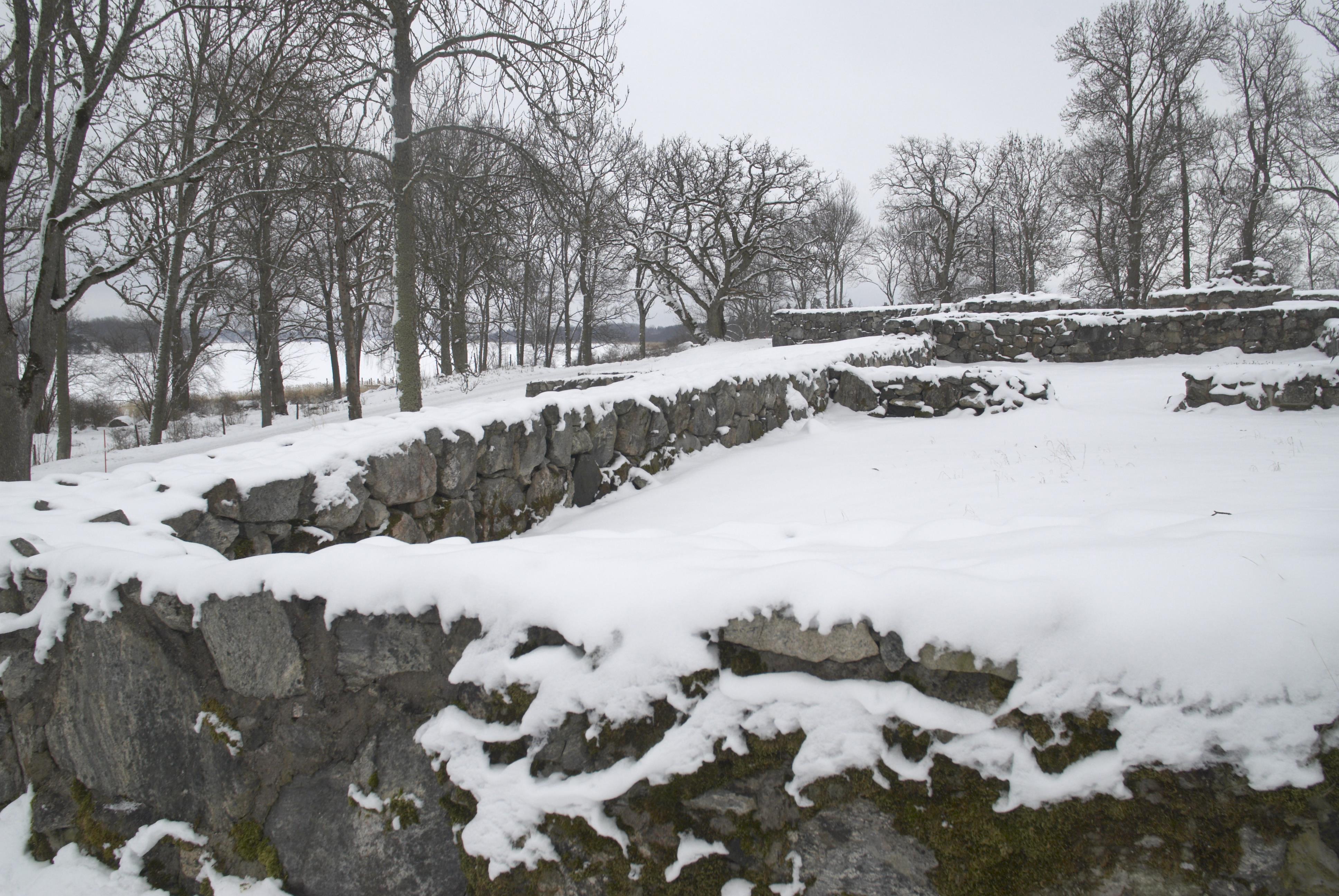 Bengt A Lundberg, Vårfruberga klosterruin