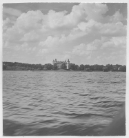 Båt Sigtuna-Skokloster Slottet från vattnet och Skokloster brygga