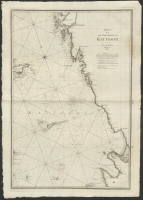 Karta öfver den östra delen af Kattegat.[Kartografiskt material]