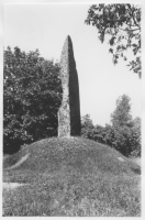 Minnessten (obelisk) över Gunnar Olof Hyltén-Cavallius, född 18/5 1818, död 9/7 1889