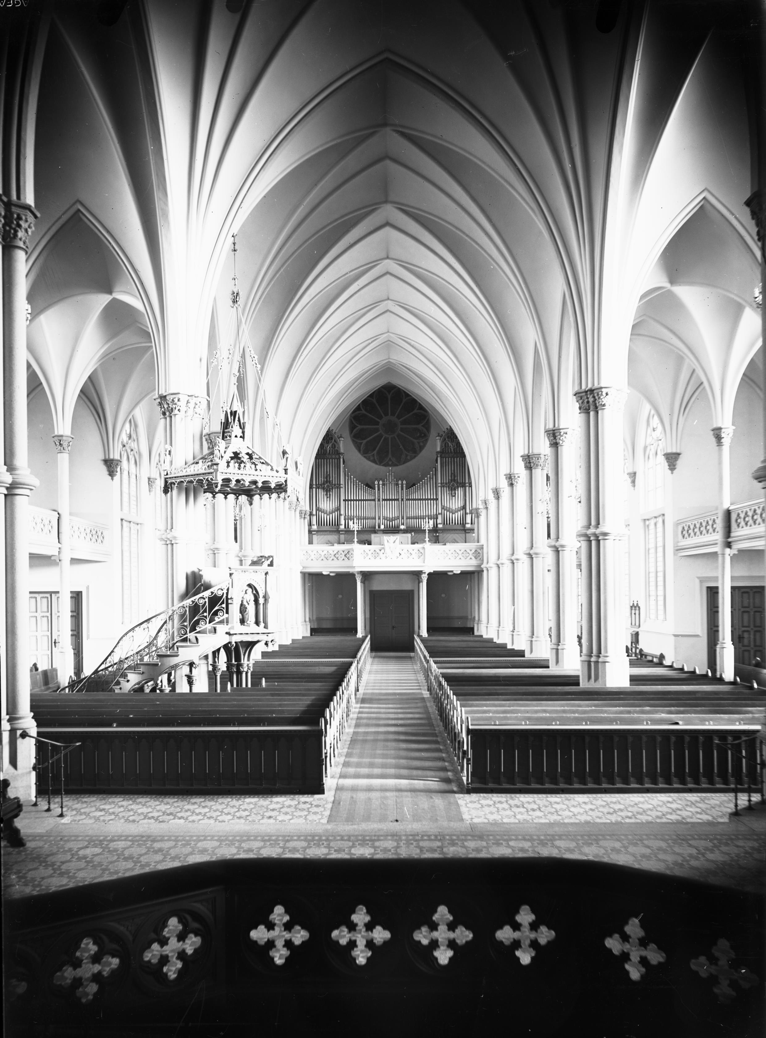Axel Forssén, Oscar Fredriks kyrka