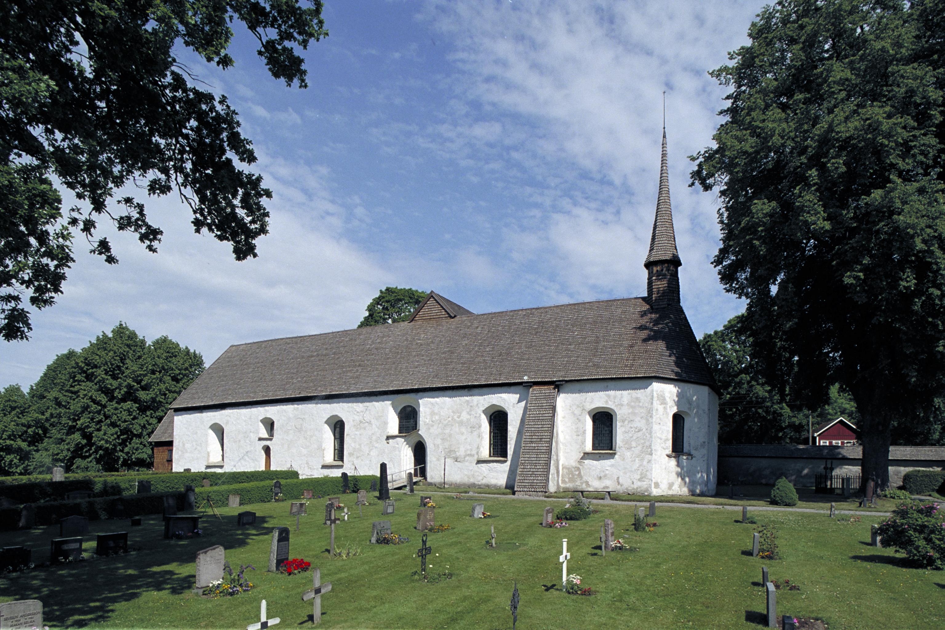 Bengt A Lundberg, Risinge gamla kyrka (Sankta Maria kyrka)