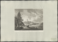 Utsigt af staden Strängnäs.[Bild]