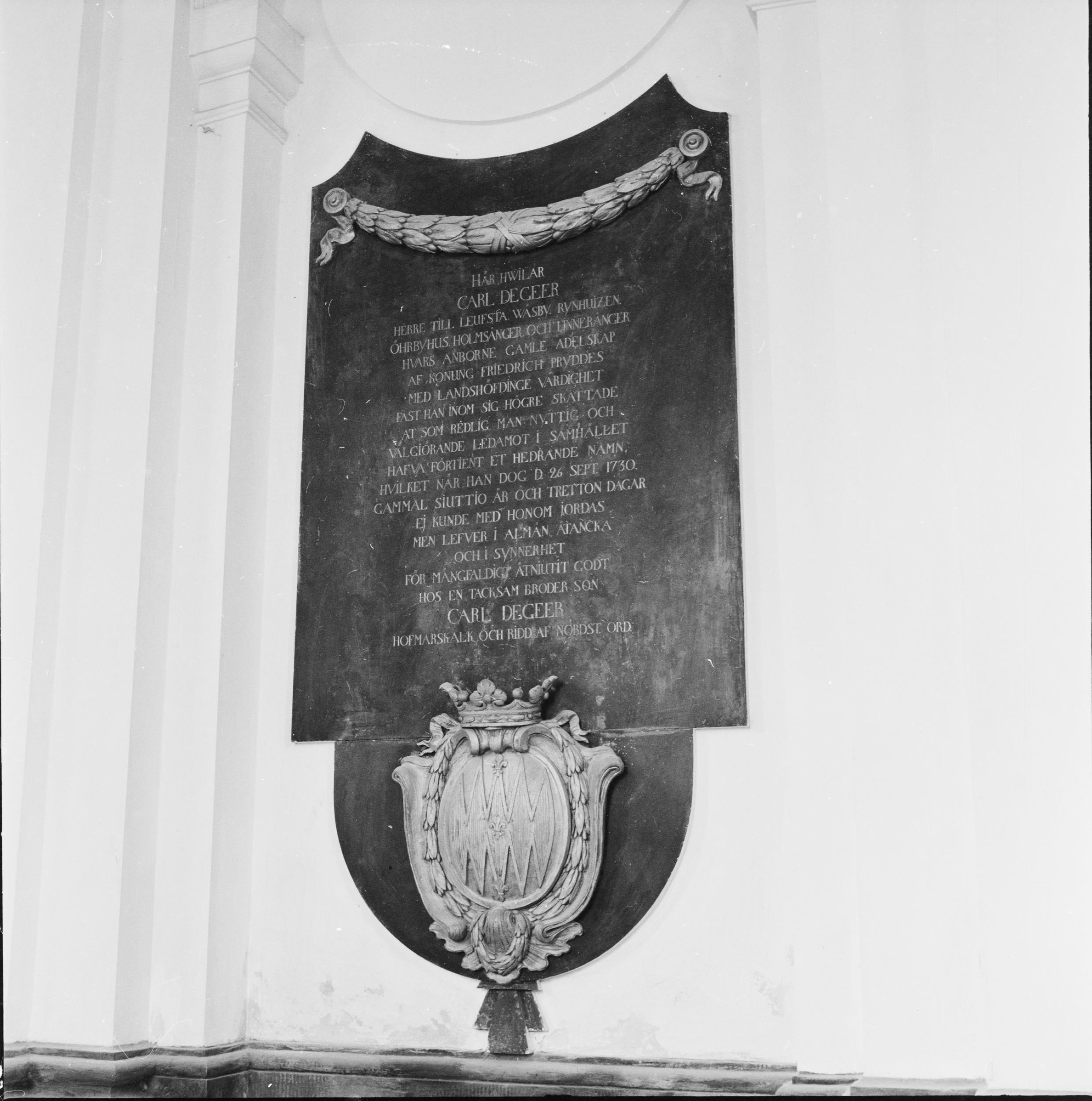 Åke Nisbeth, Österlövsta kyrka