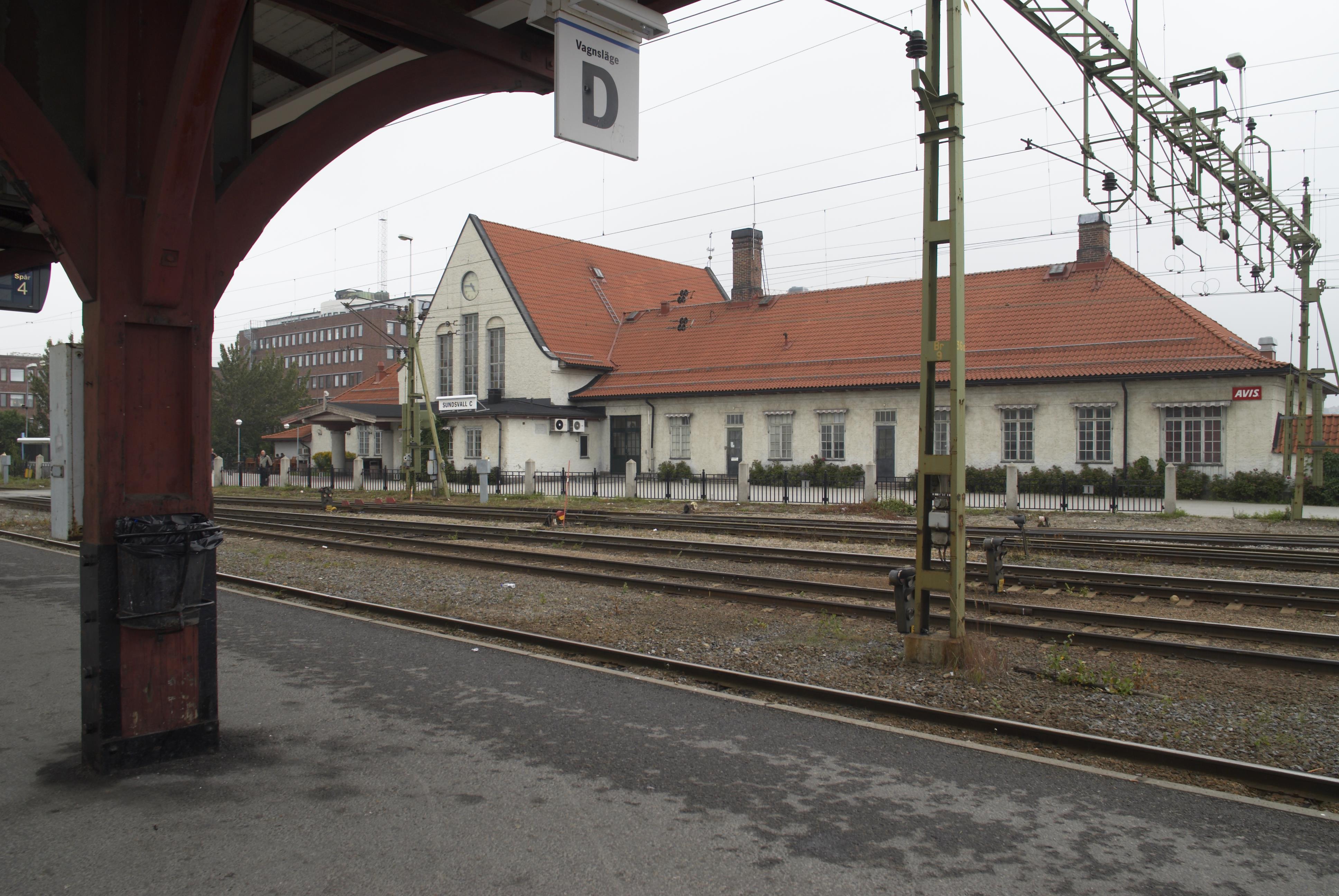 Bengt A Lundberg, Sundsvalls centralstation
