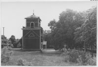 Älvkarleby kyrka, stapel och fattigbössa