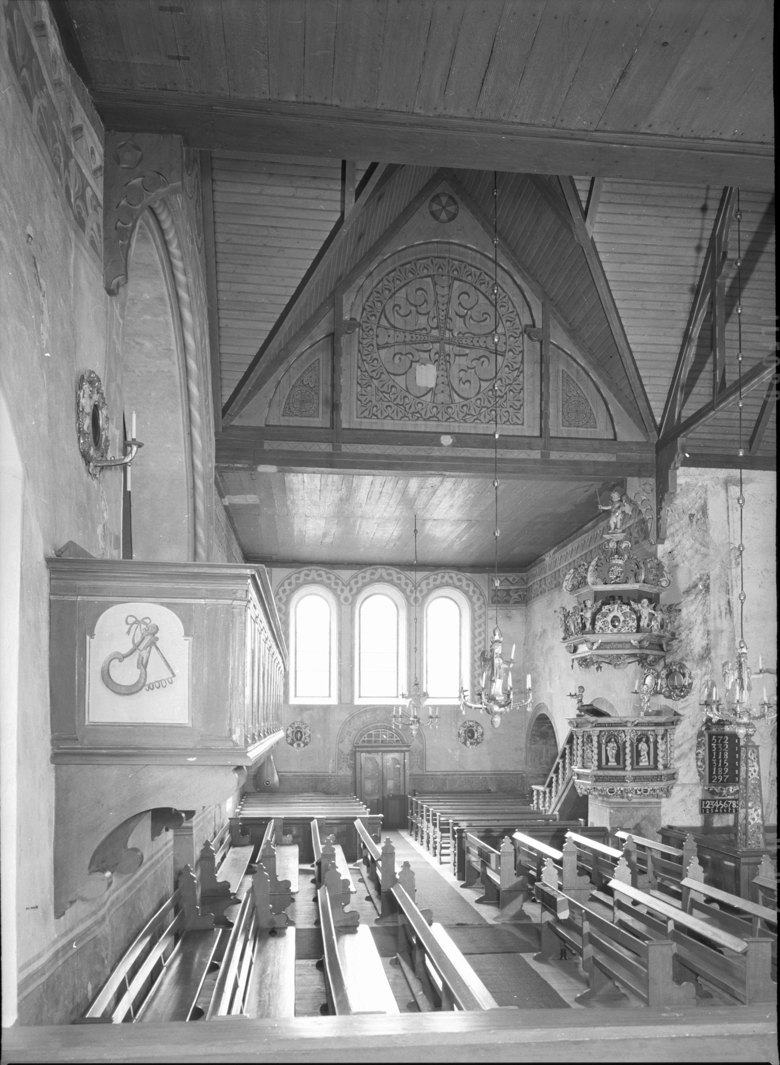 Sören Hallgren, Nydala kyrka (klosterkyrkan)