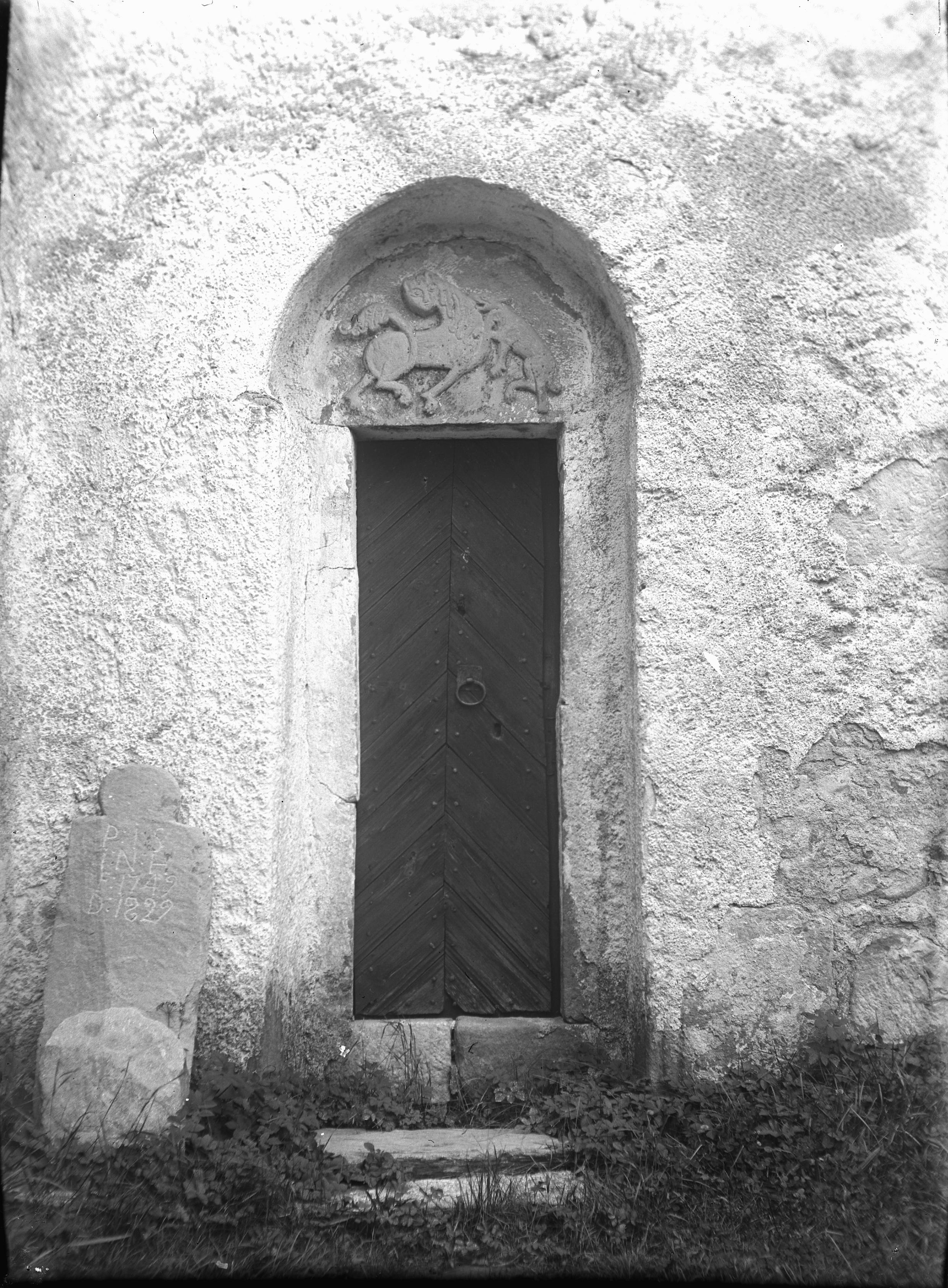 Einar Erici, Vallsjö gamla kyrka