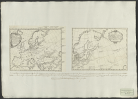 Chart over Europæ förste bebÿggelse ....[Kartografiskt material]