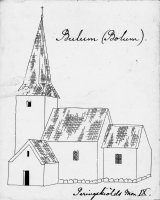 Fullösa, Bolums kyrkplats