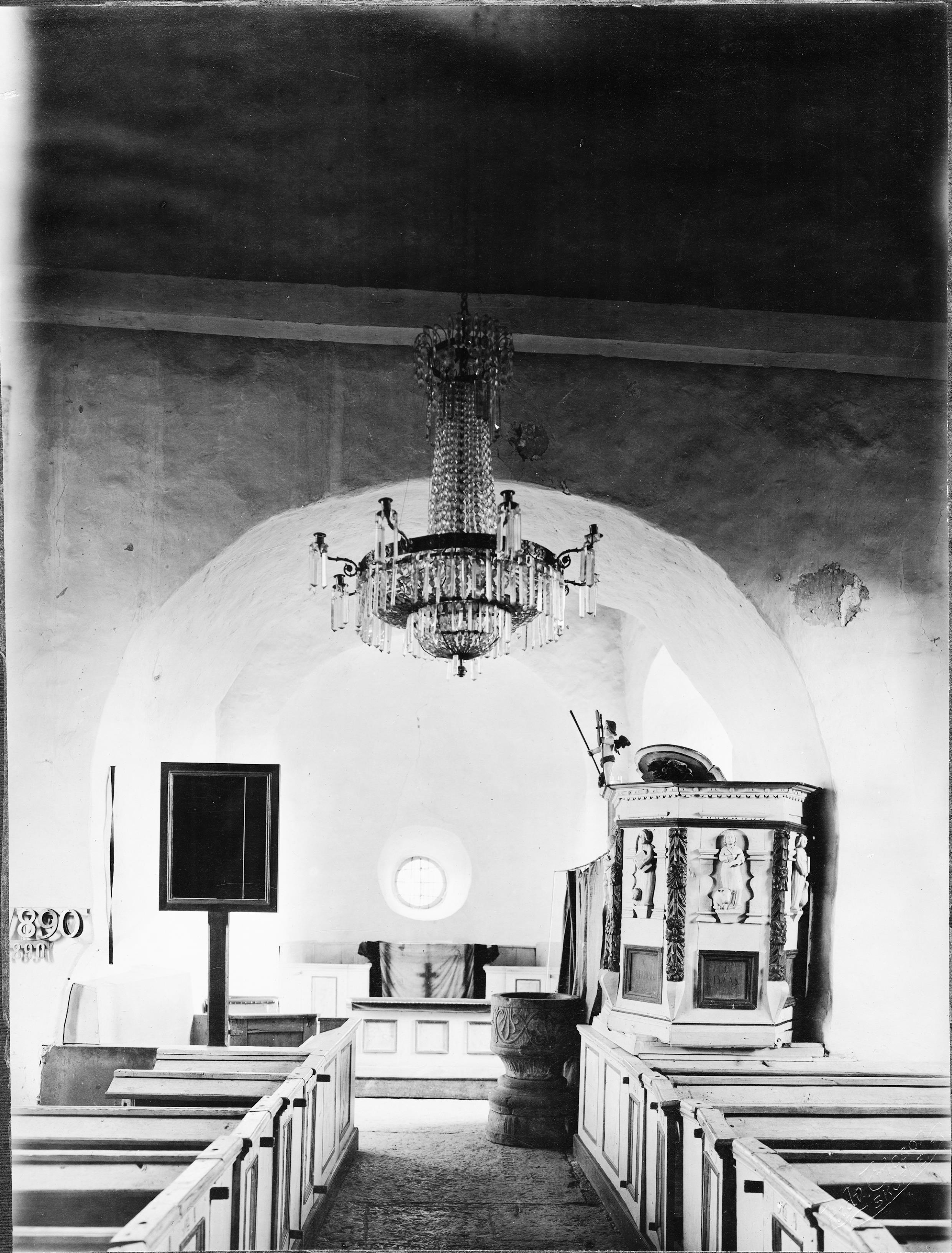 Ludvig Ericson, Norra Kyrketorps gamla kyrka