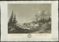 Utsift af en såg-qvarn, emillan allersdlet och Helsingkorpe i Finland..[Bild]