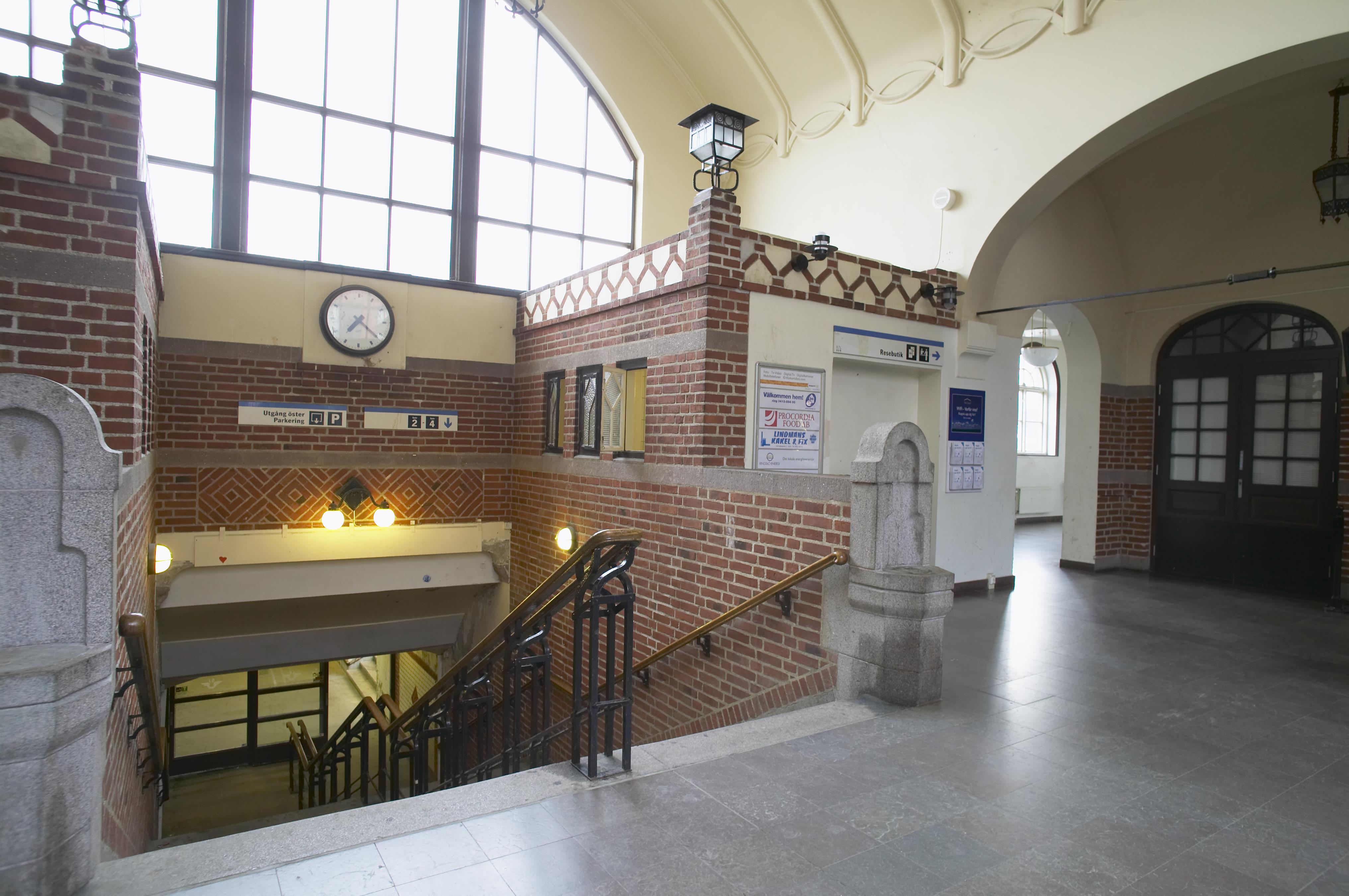 Bengt A Lundberg, Eslövs järnvägsstation