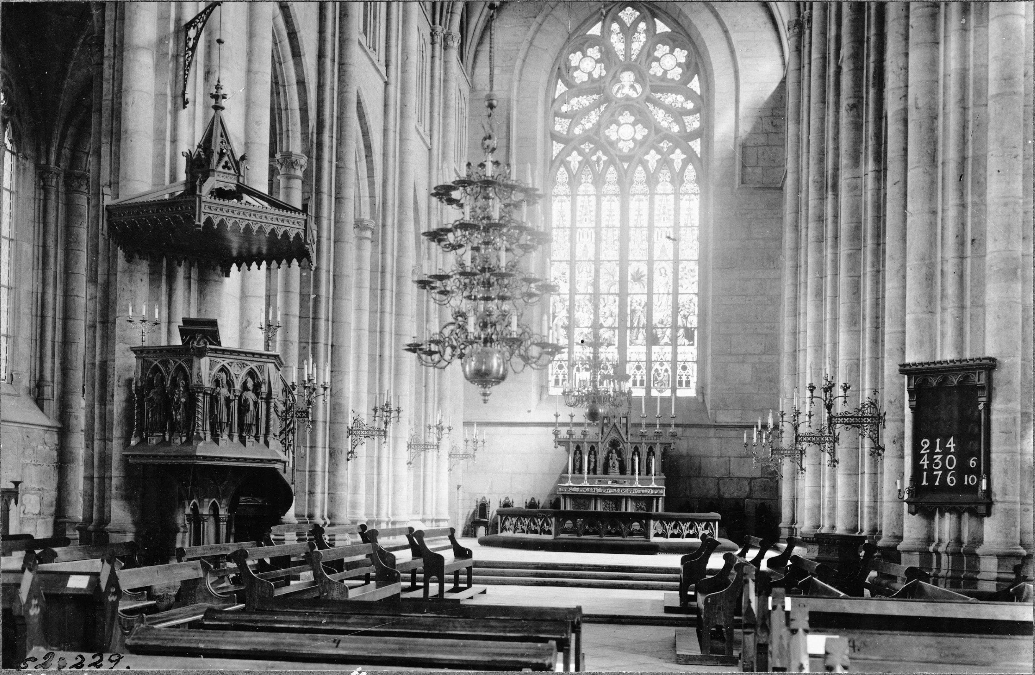 Harald Widéen, Skara domkyrka (Sankta Maria kyrka)