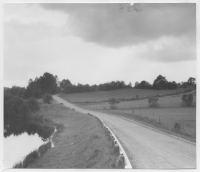 Vägen mellan Gesäter och Rölanda, nära Gillanda