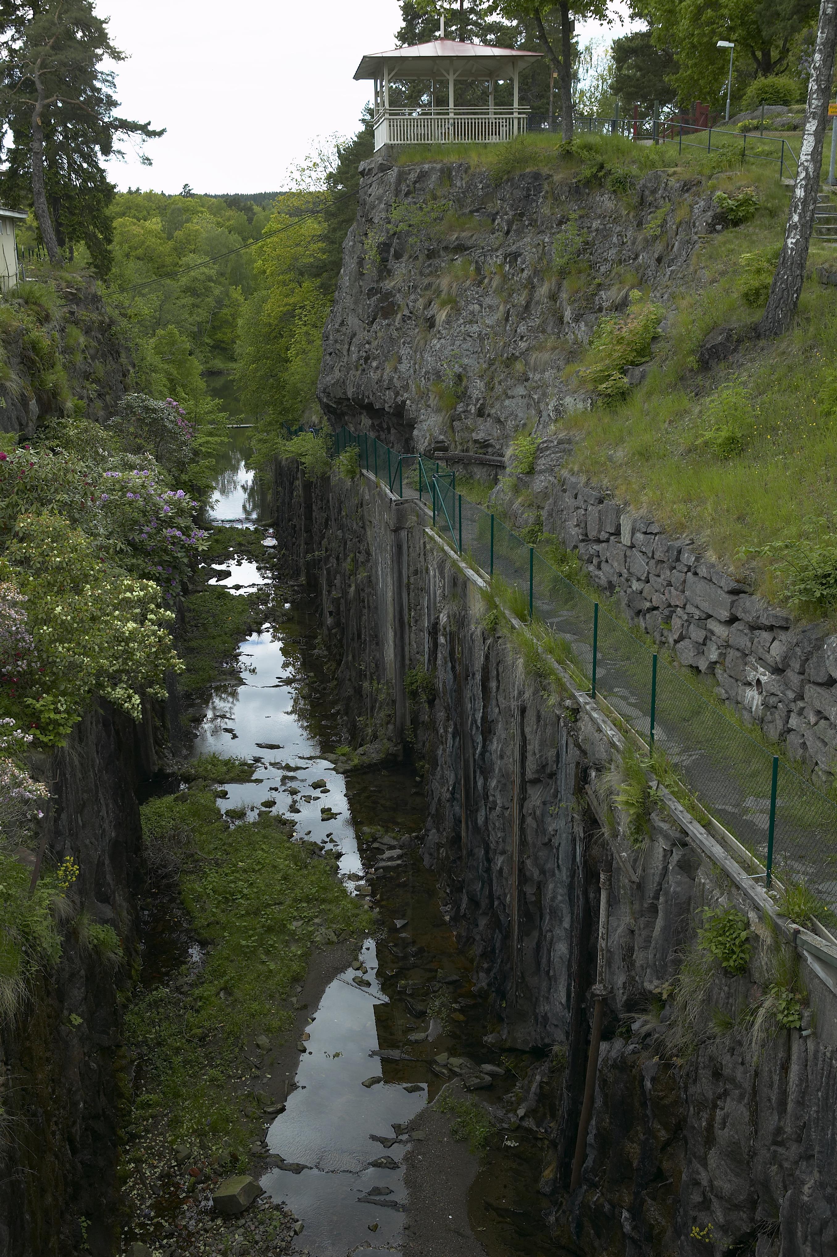Bengt A Lundberg, Trollhätte kanal