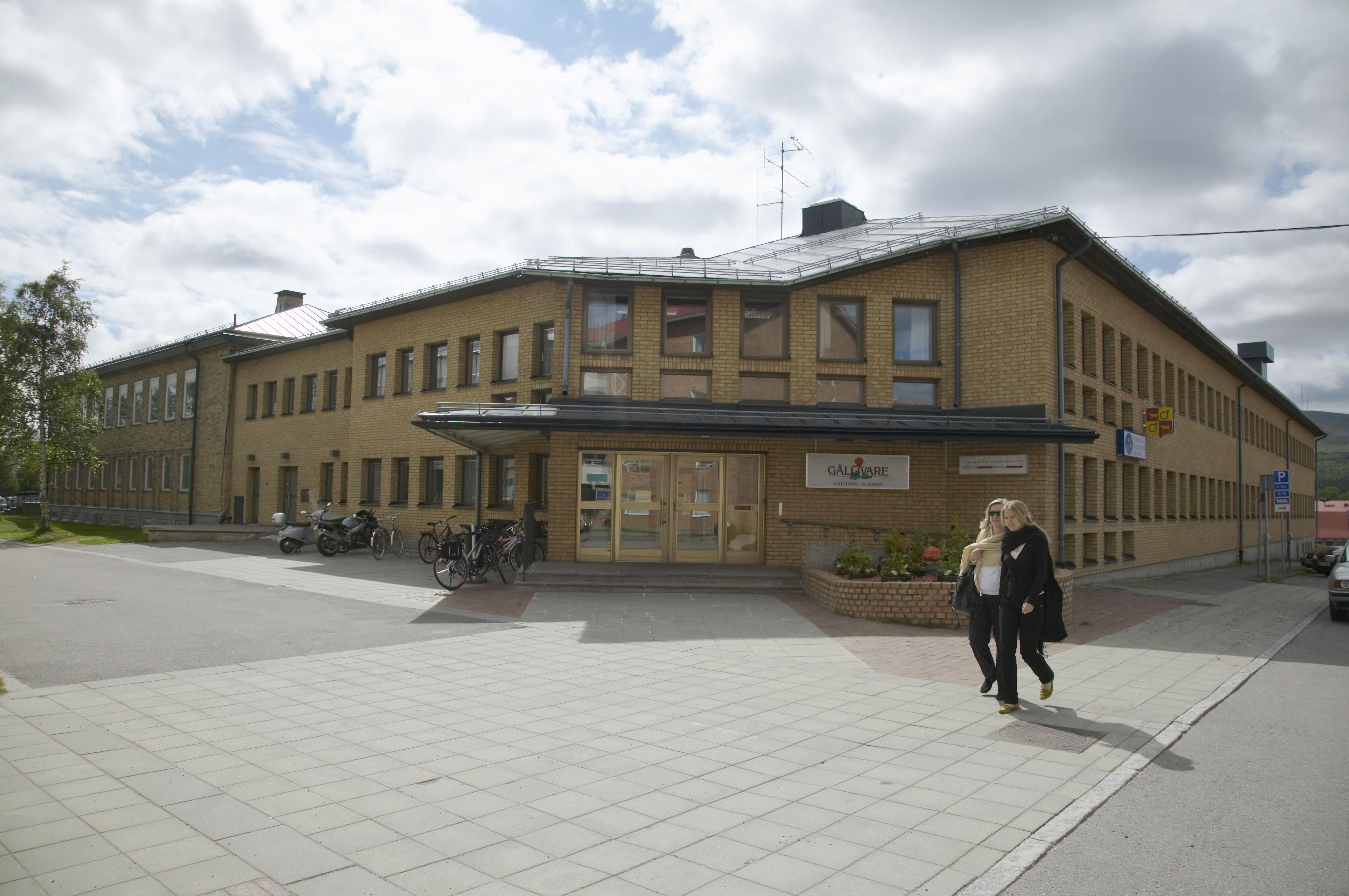 Bengt A Lundberg, Gällivare kommunalhus
