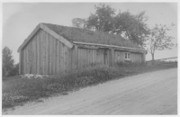 Öja by, ryggåsstuga, uppförd c:a 1840