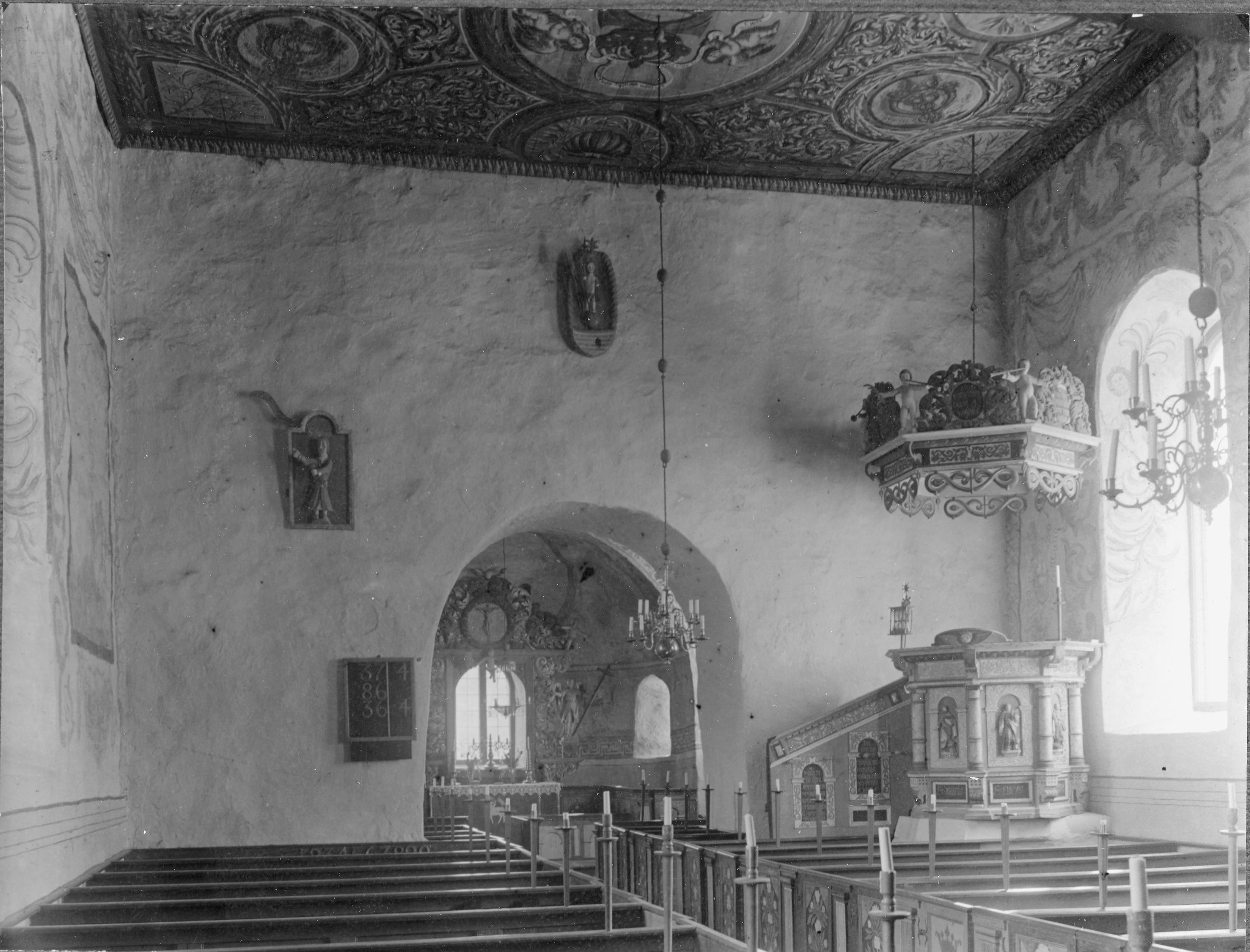 Iwar Anderson, Lannaskede kyrka (Lannaskede gamla kyrka