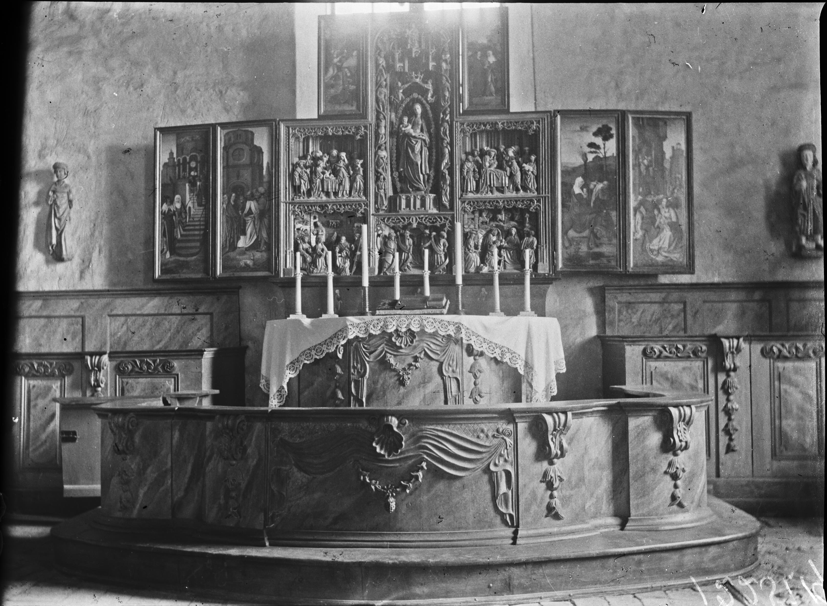 Alfred Nilson, Valö kyrka