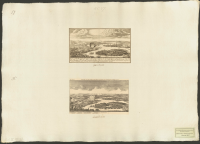 Bataille entre les Suedois et les Saxons retranchéz sur la Düne près de Riga.[Bild]