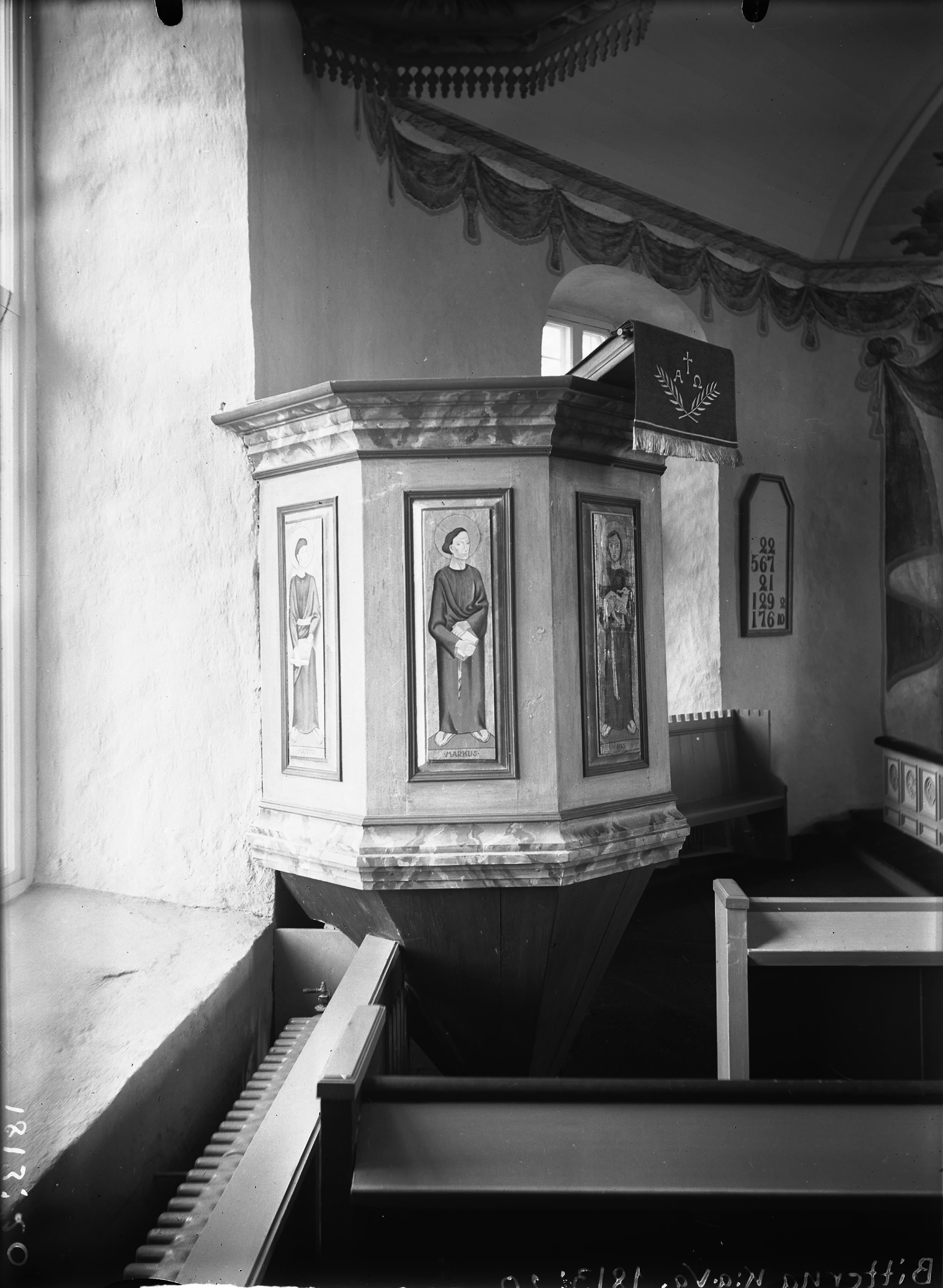 Axel Forssén, Bitterna kyrka